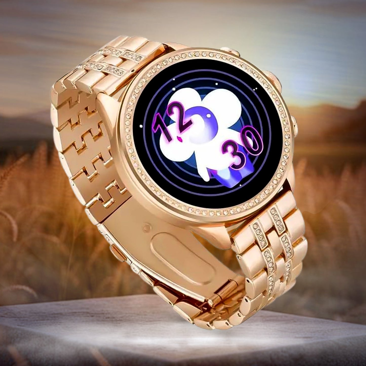 Gen 9 smartwatch India, smartwatch with diamond strap and Bluetooth calling, HD display smartwatch with 2 straps, Gen 9 watch with Bluetooth call feature