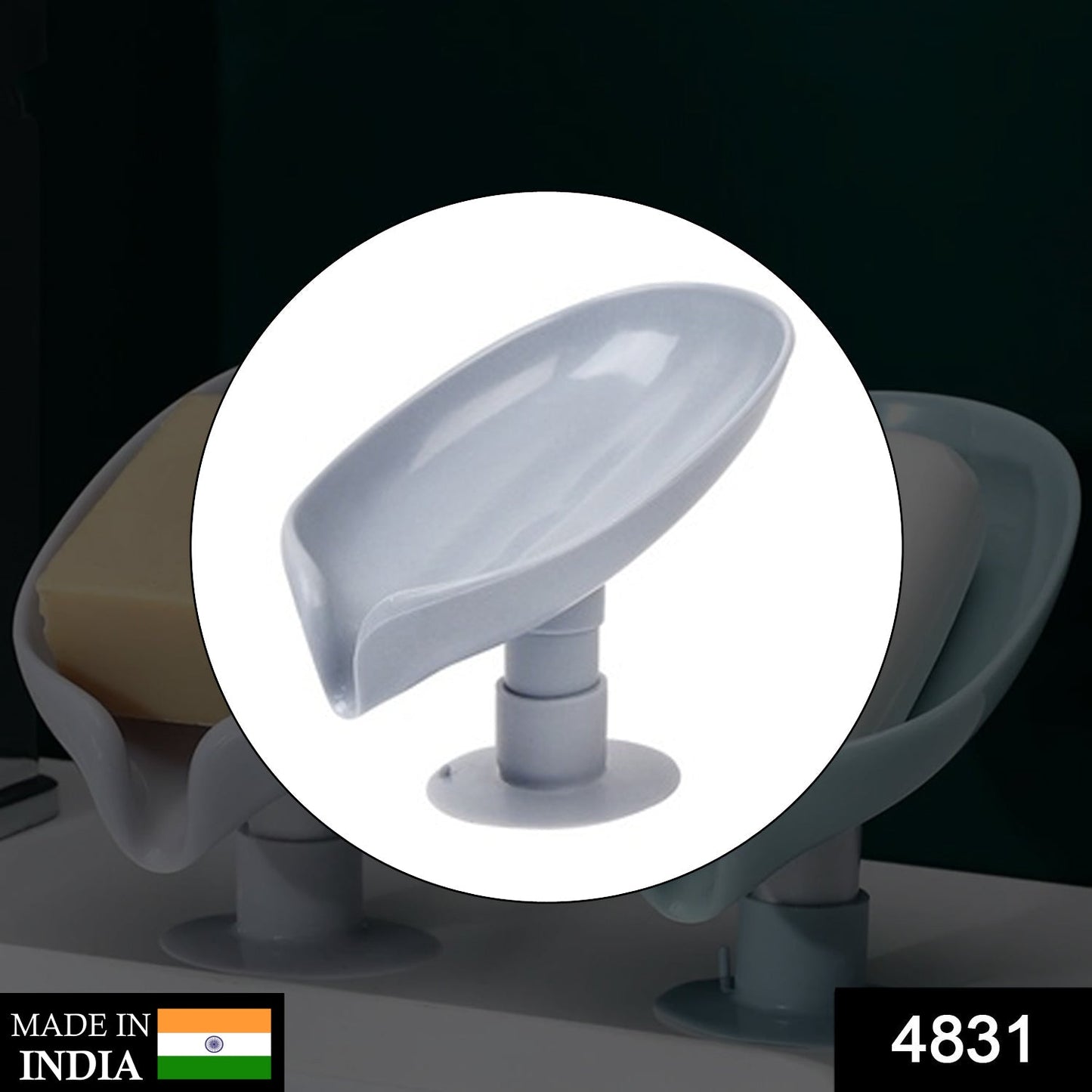 Leaf-shaped soap dish with self-draining feature for the bathroom. leaf shape soap holder, self draining soap tray, plastic soap dish, bathroom soap holder, wall mount soap tray, suction soap holder, sabundani, 2pcs soap tray