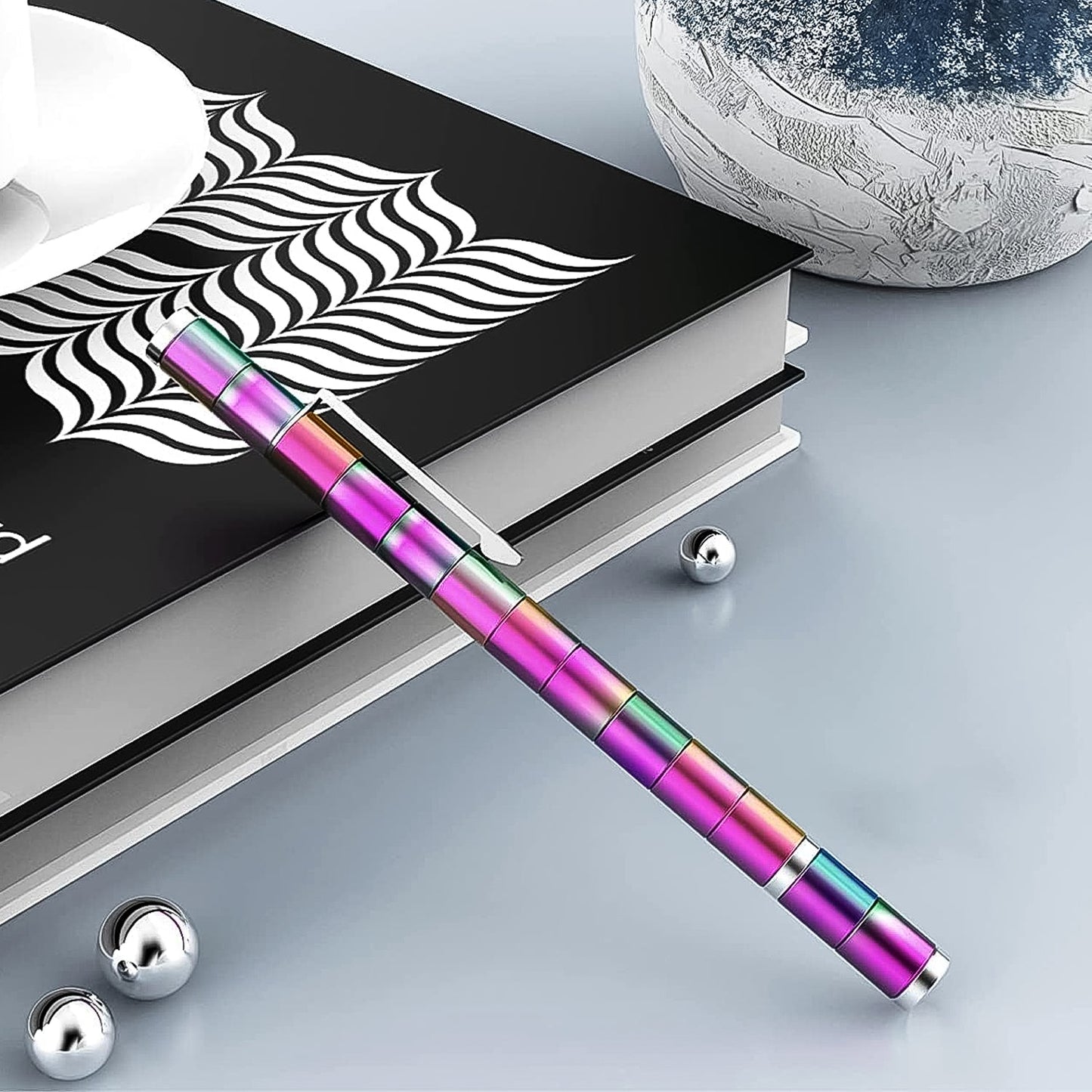 magnetic pen, metal pen, office pen, magnet pen India, multifunction pen, magnet stylus pen, writing pen with magnet, metal pen for office use, sleek design pen, unique office stationery