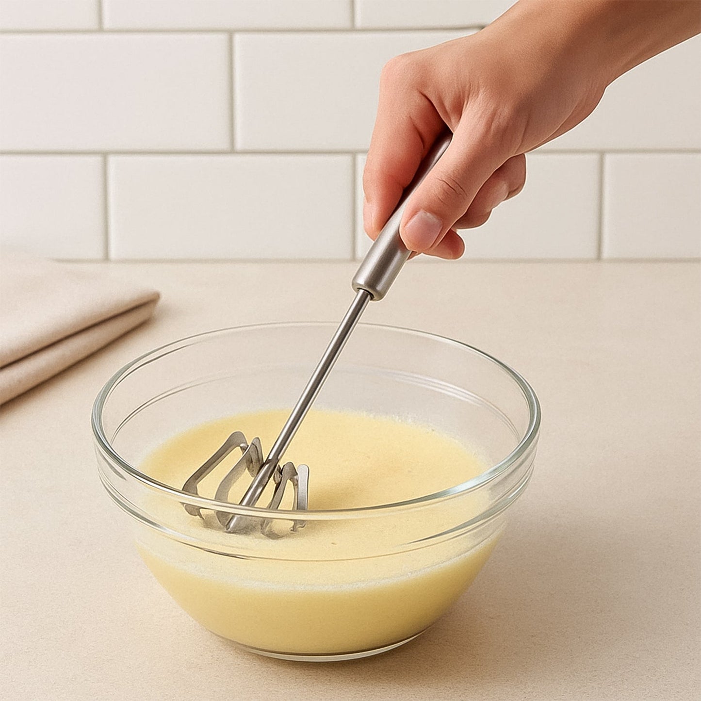stainless steel hand blender, egg beater mixer, lassi blender, milk frother whisk, manual kitchen whisk, semi automatic hand mixer