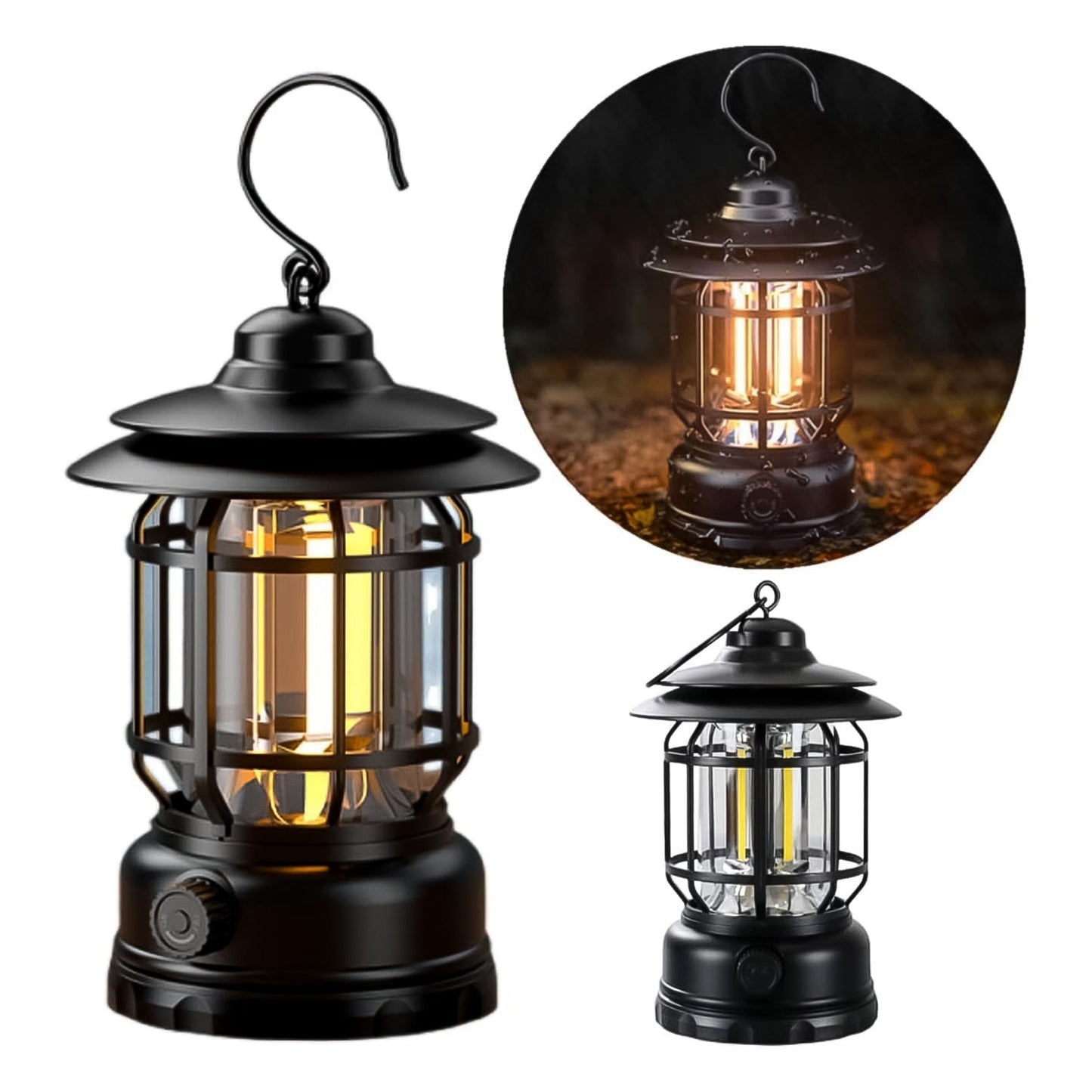portable LED lantern for travel and hiking, antique style rechargeable lantern, LED camping lamp with dimmer, compact camping light for tents and trekking, emergency rechargeable lantern for power cuts, aesthetic retro camping lamp with USB charge