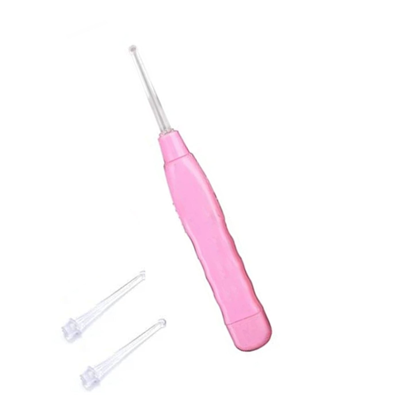 safe earwax tweezer with bright LED light, ear cleaning tool with tweezer for kids and adults, flashlight earpick with soft tip and tweezer,