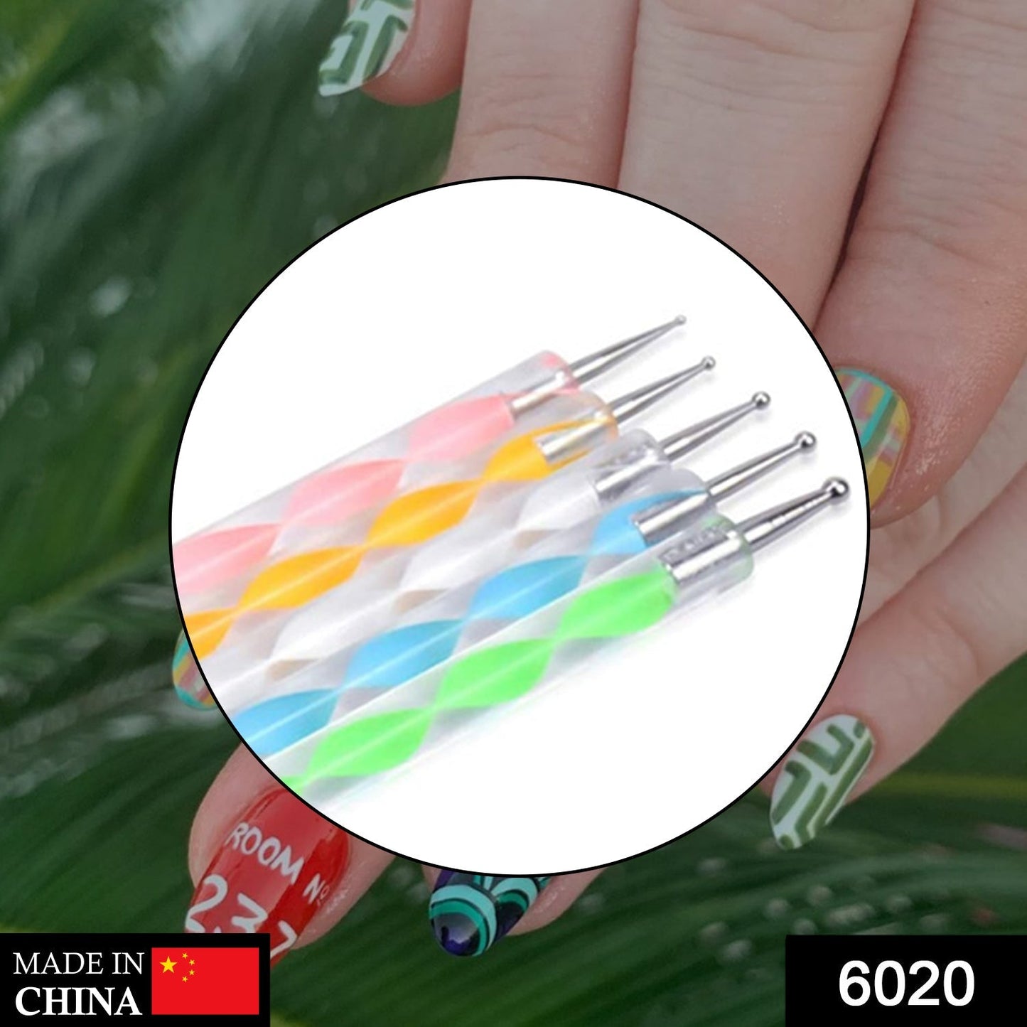 manicure dotting tool kit, professional nail art tools, nail design dotting pens for fashion