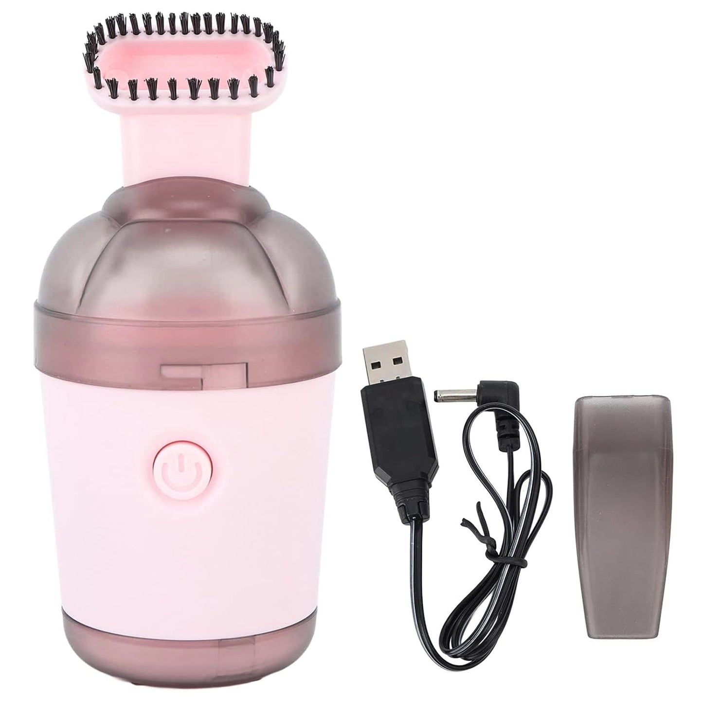 mini rechargeable vacuum for cleaning crumbs and pet hair, one button vacuum cleaner for daily desktop use,