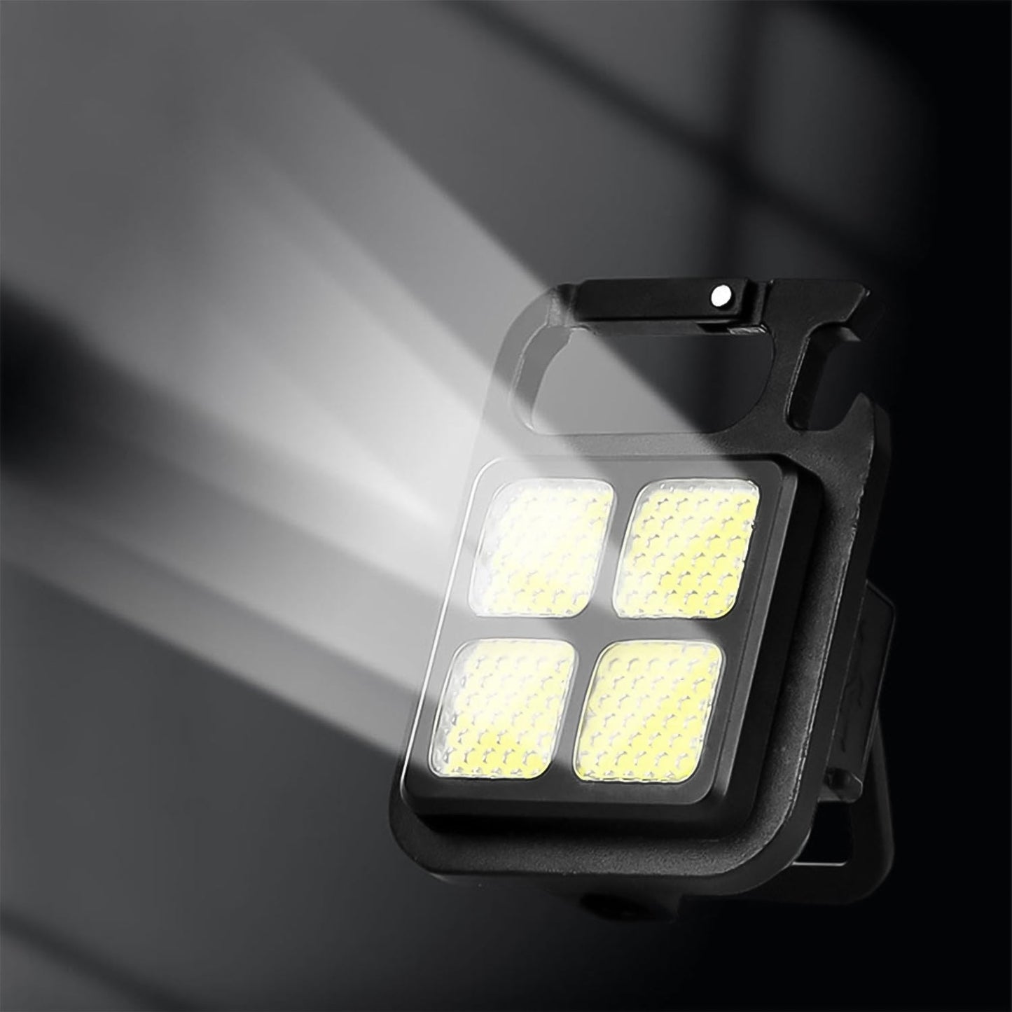 keychain flashlight, mini led keychain light, usb rechargeable keychain torch, compact keychain flashlight, magnetic base keychain light, folding bracket mini flashlight, pocket led torch