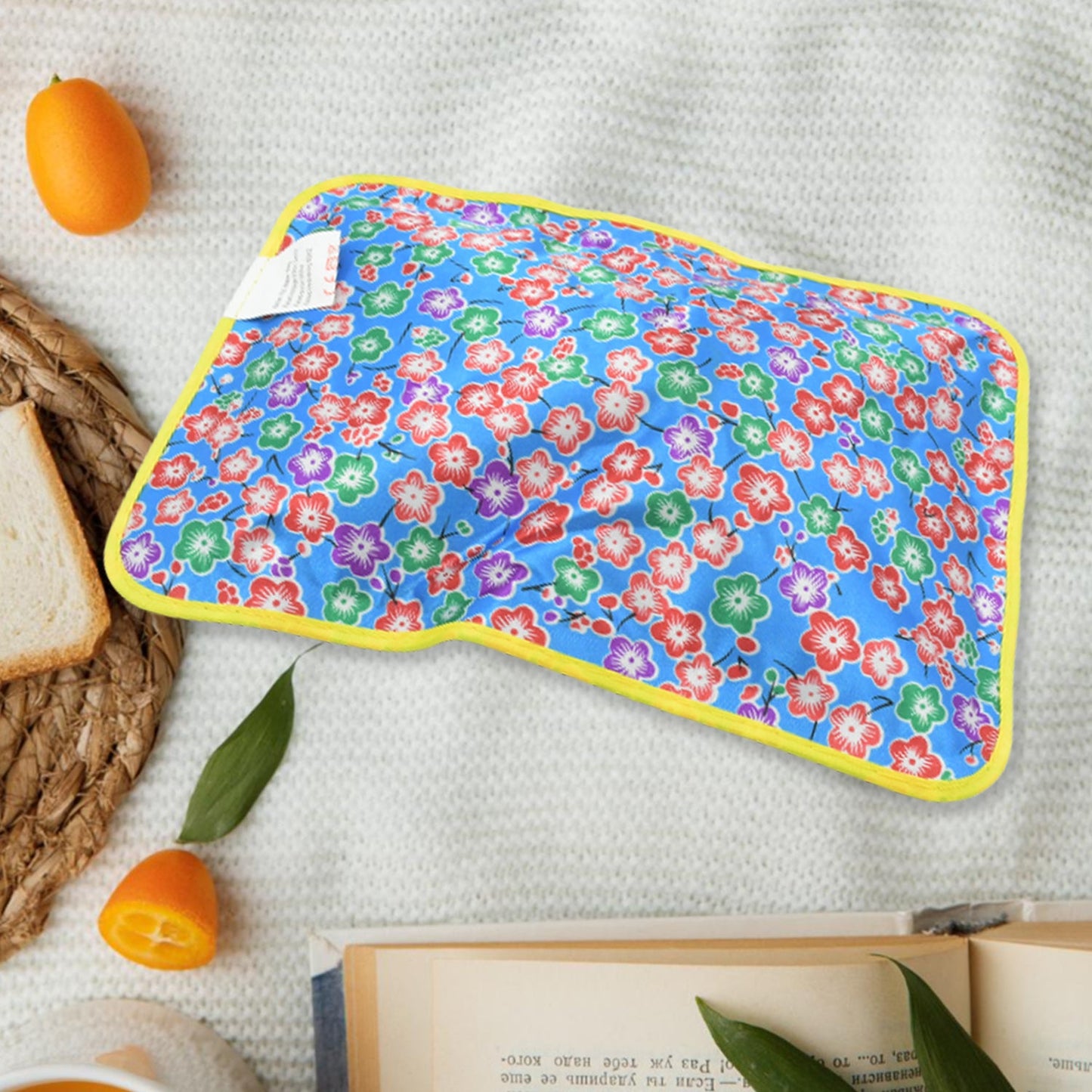 Soft electric hot water bag, convenient for heating, electric hot water bag, rechargeable heating pad, pain relief hot pouch, no water hot bag, winter heating pad, joint pain heat pack, electric hot pouch