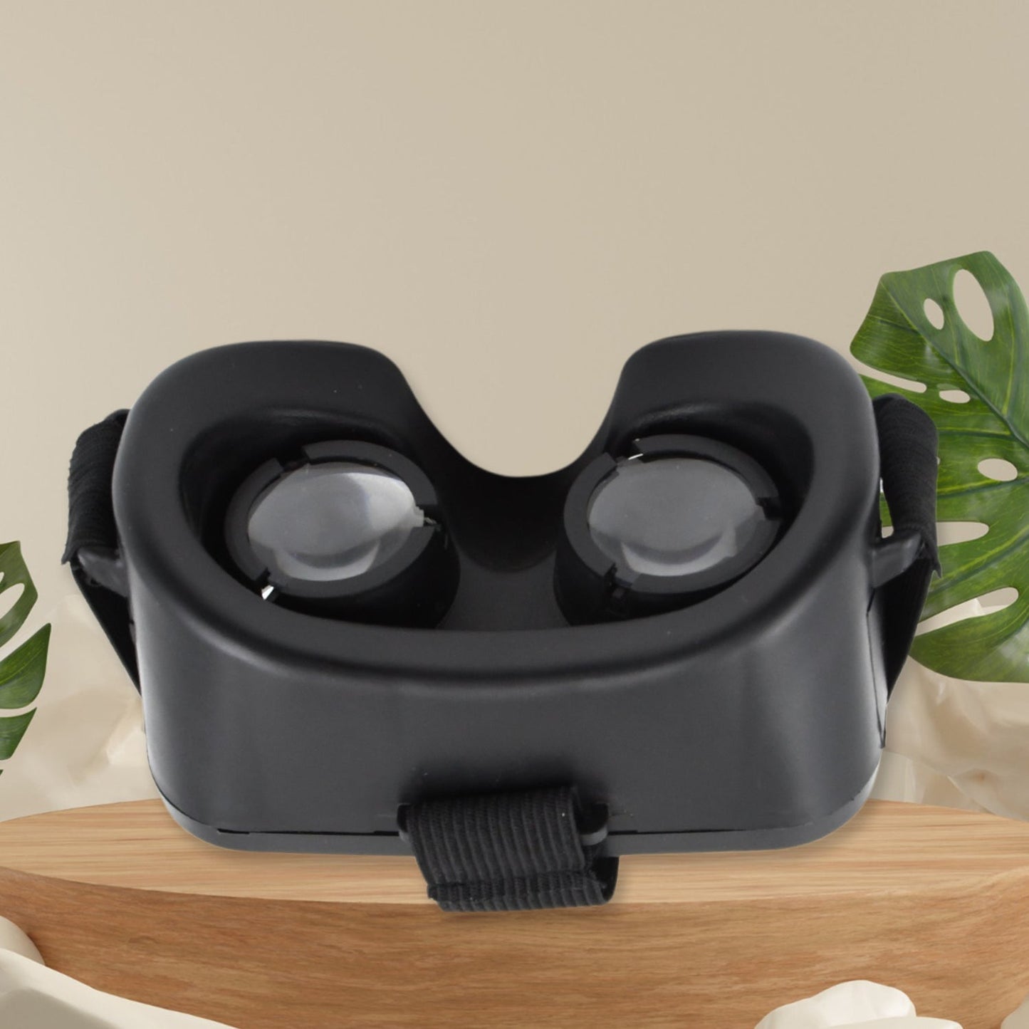 smartphone-compatible VR box for 360 content, VR glasses for movies games and learning, adjustable virtual reality headset with strap