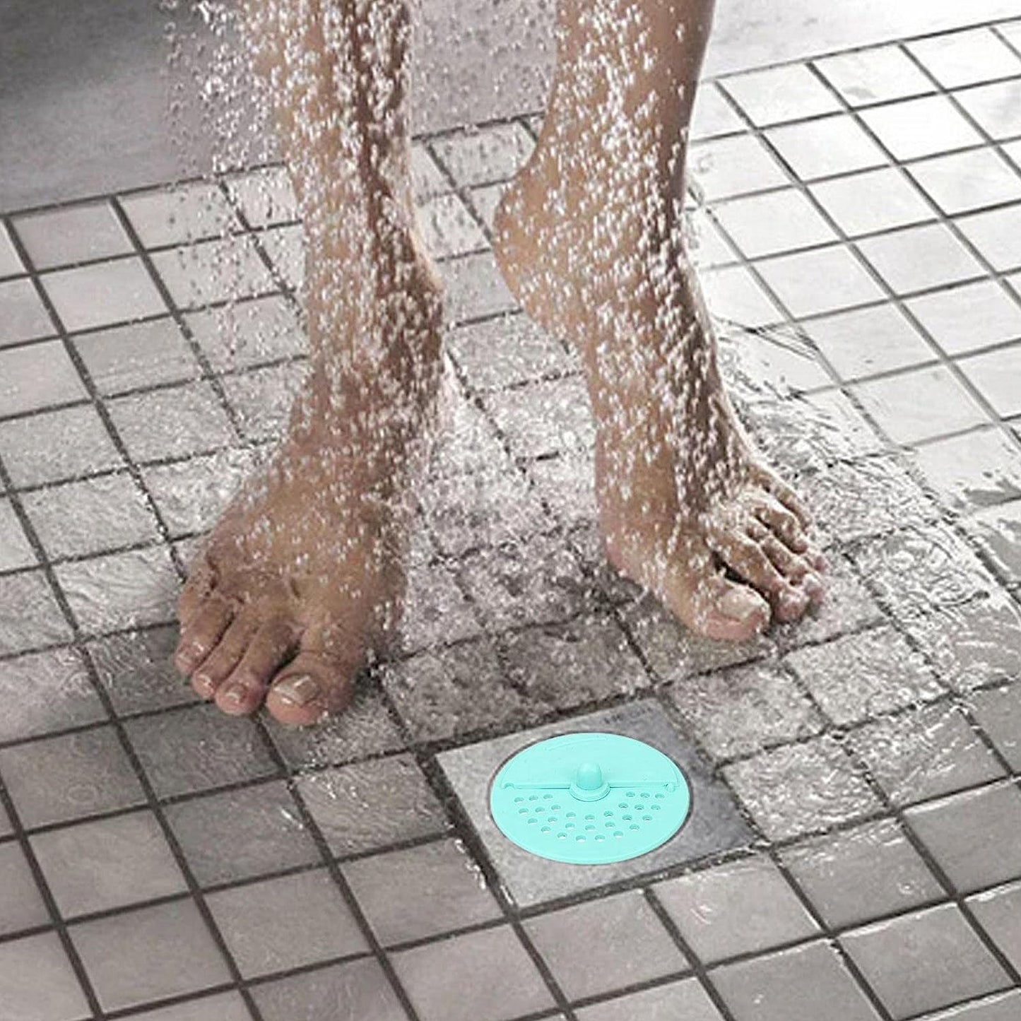 Sink drain filter, round rubber, anti-odor, for use in kitchen and bathroom. round drain cover, rubber drain plug, anti-odor drain cover, hair catcher for shower, silicone sink filter, kitchen sink strainer, bathroom floor filter