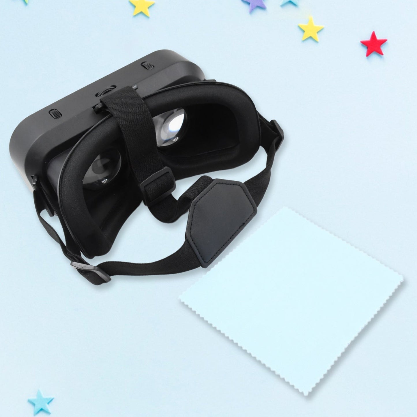 mobile gaming VR headset with 3D support, phone-compatible VR headset for virtual tours, lightweight VR goggles for kids and adults