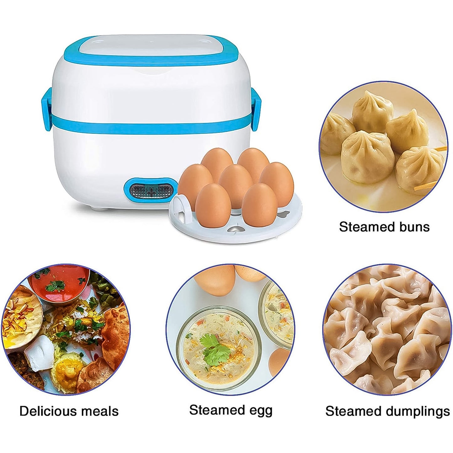 electric lunch box India, 3 in 1 lunch box with steamer and heater, stainless steel electric lunch box for office, electric tiffin box with food warmer,