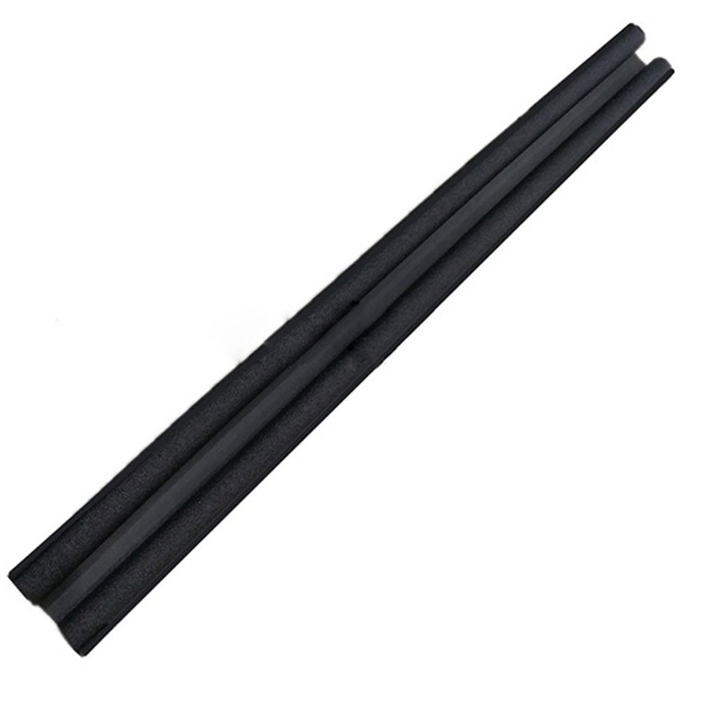 Twin draught draft guard for door, seals gaps to prevent drafts. door draft stopper, twin draught guard, under door seal, door noise blocker, door dust stopper, fabric door seal, window draft stopper, energy saving door guard, door seal guard 98cm