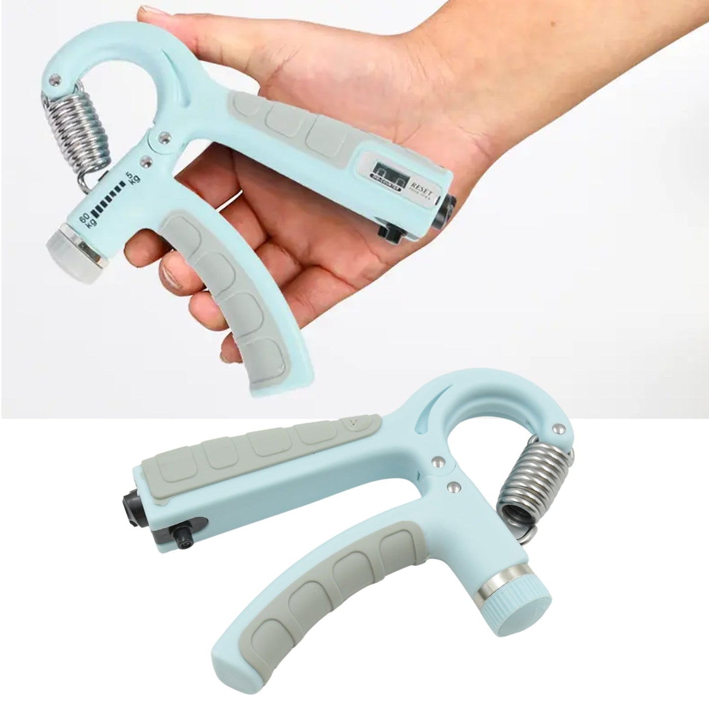 Portable fitness hand exerciser for wrist and finger muscle recovery