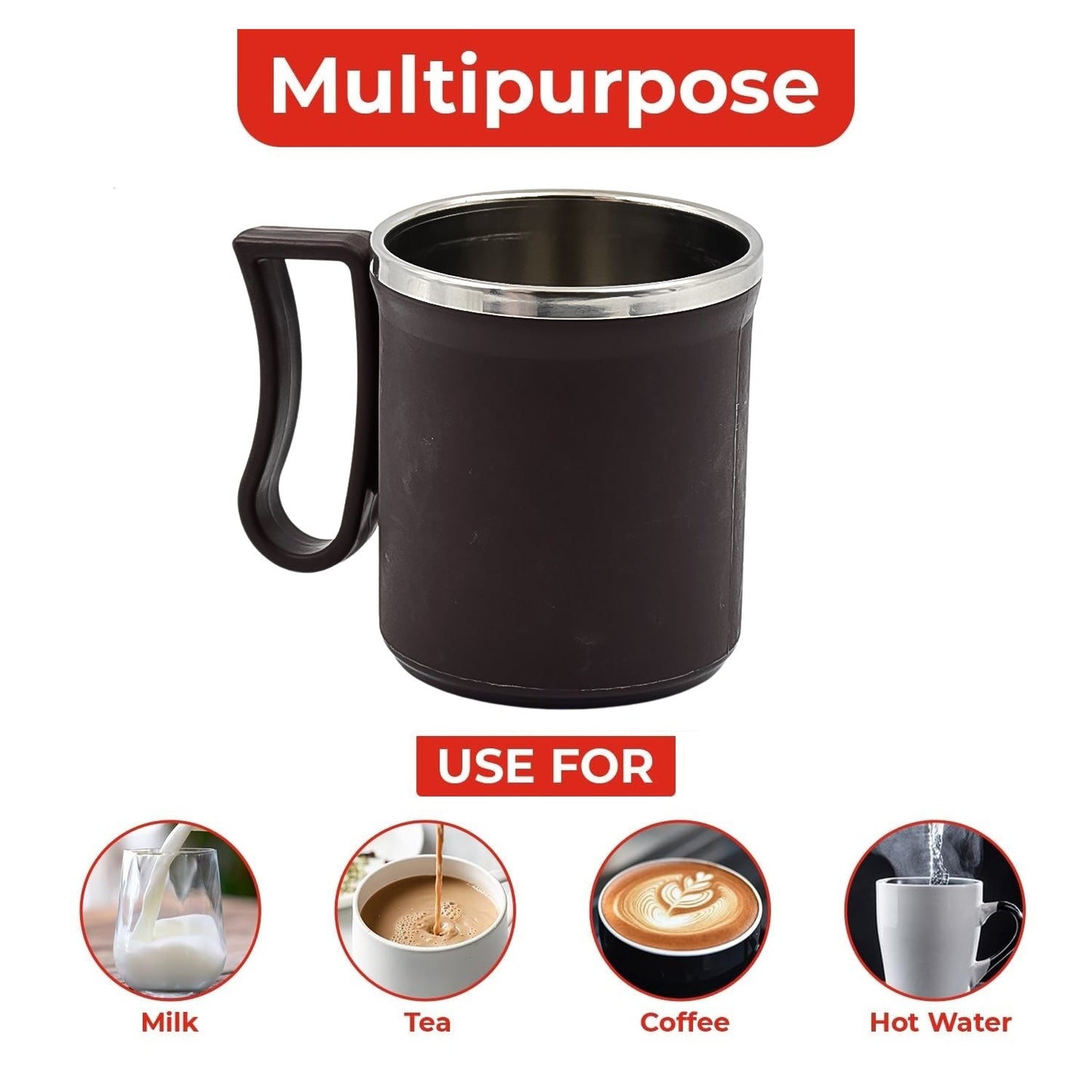 stainless steel coffee mug, double wall coffee mug, insulated coffee mug, coffee mug with lid, travel coffee mug, stainless mug plastic cover, hot beverage mug
