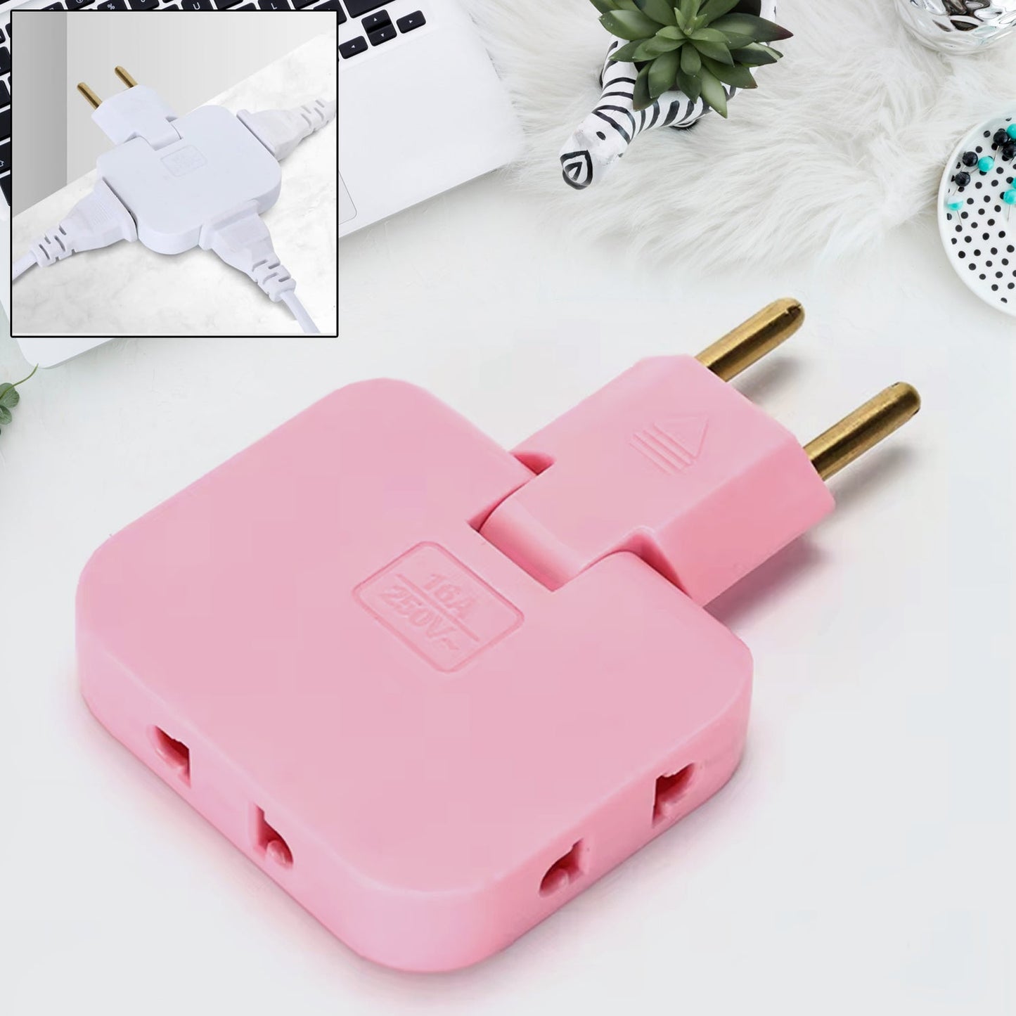 wall power adapter with universal input, socket converter for Indian wall sockets, wireless adapter for charging multiple devices