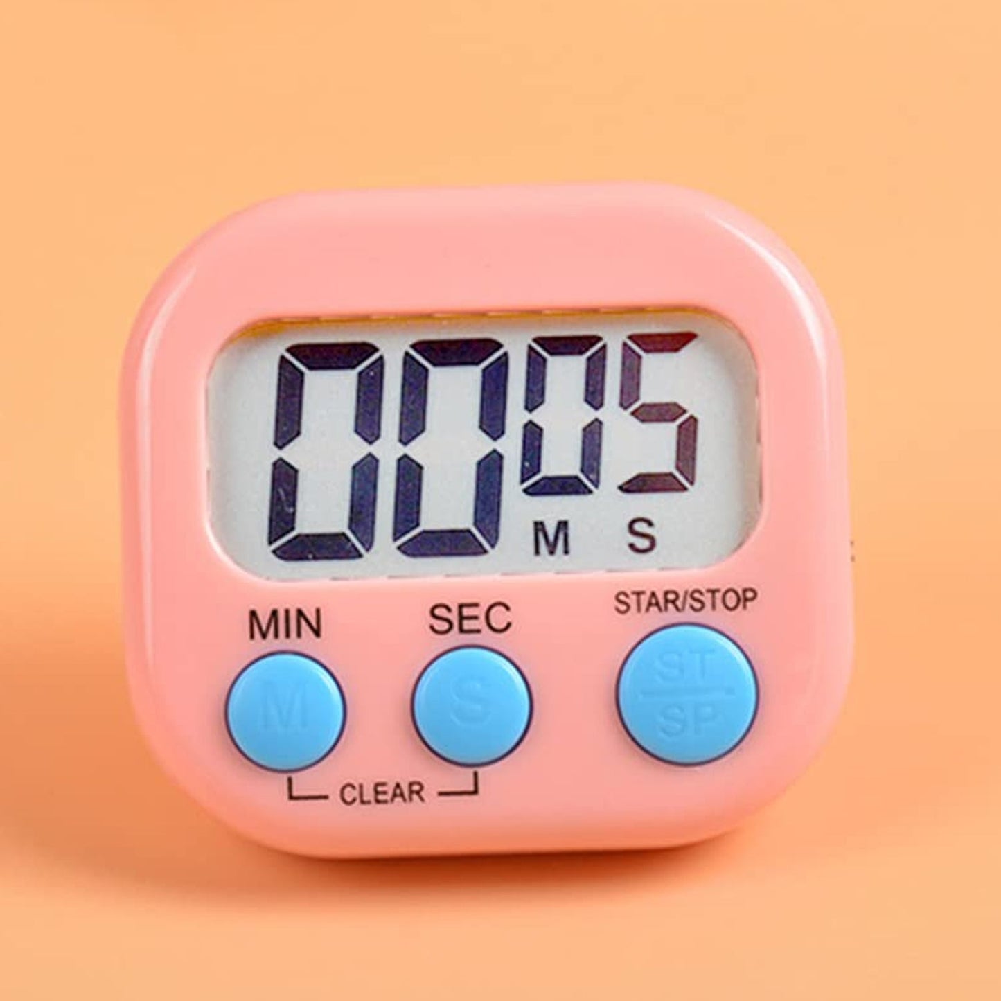 Large digital timer for cooking and baking, digital kitchen timer, countdown timer, cooking timer clock, study timer, office timer, kitchen stopwatch, large display timer, timer for kids, 99 min timer