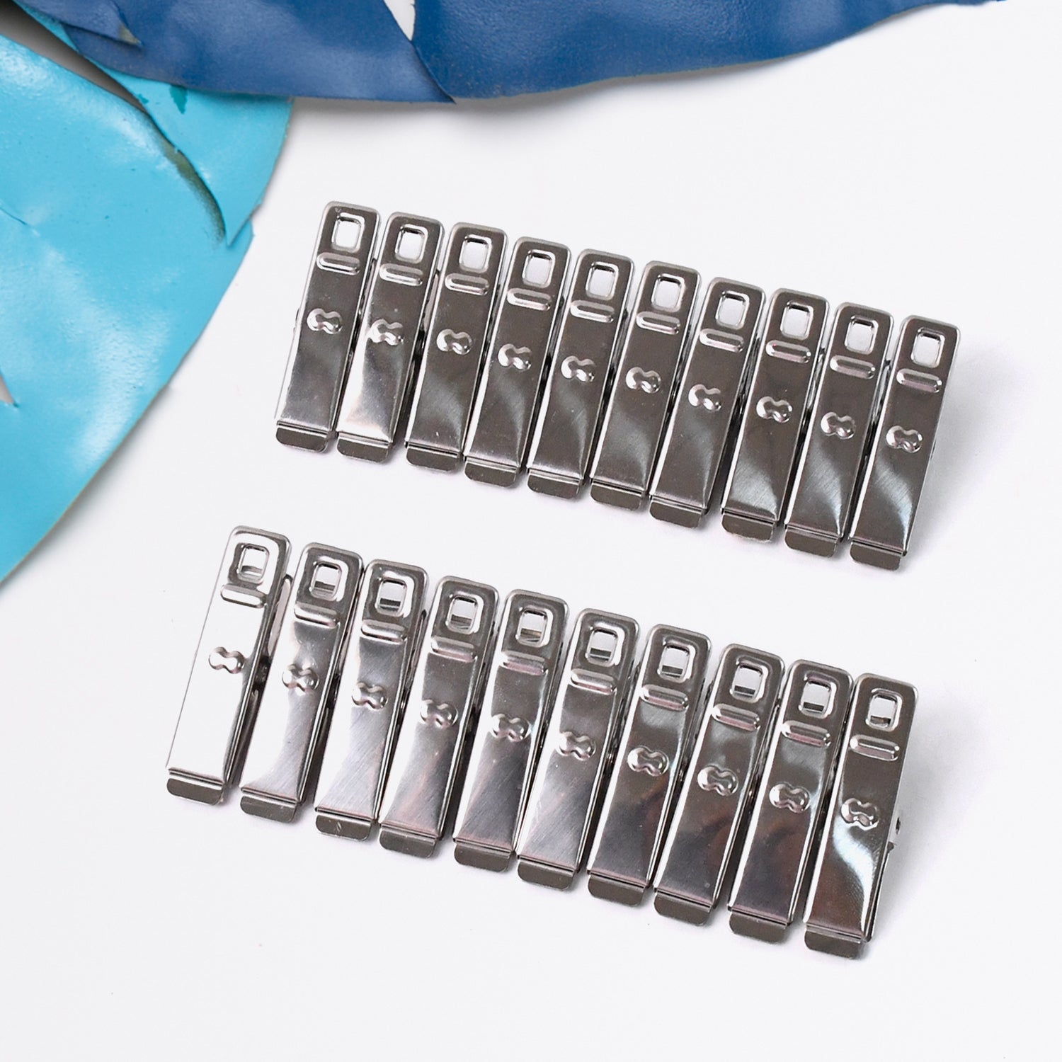 cloth clips for balcony, cloth drying clips India, stainless steel pegs for clothes, rust-free cloth pins, cloth clips for sarees and towels, metal laundry clips, heavy duty steel cloth pegs, multipurpose cloth drying clips, cloth pins online shopping, windproof cloth clips