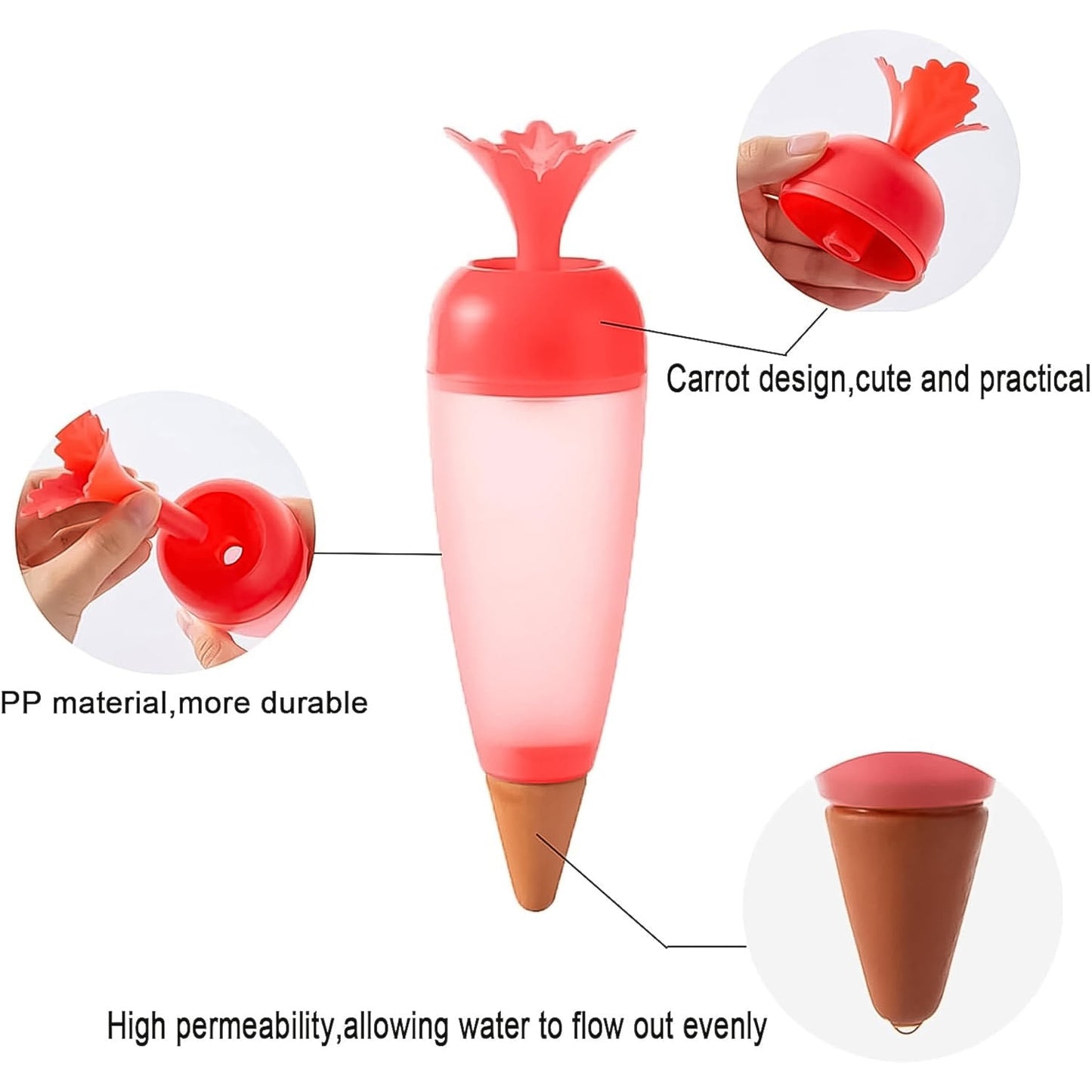 self watering spike for indoor and outdoor plants, automatic plant watering system for home and garden, watering globe spike for potted plants and hanging baskets, slow release drip irrigation spike for balcony plants, best self watering tool for indoor plant care,