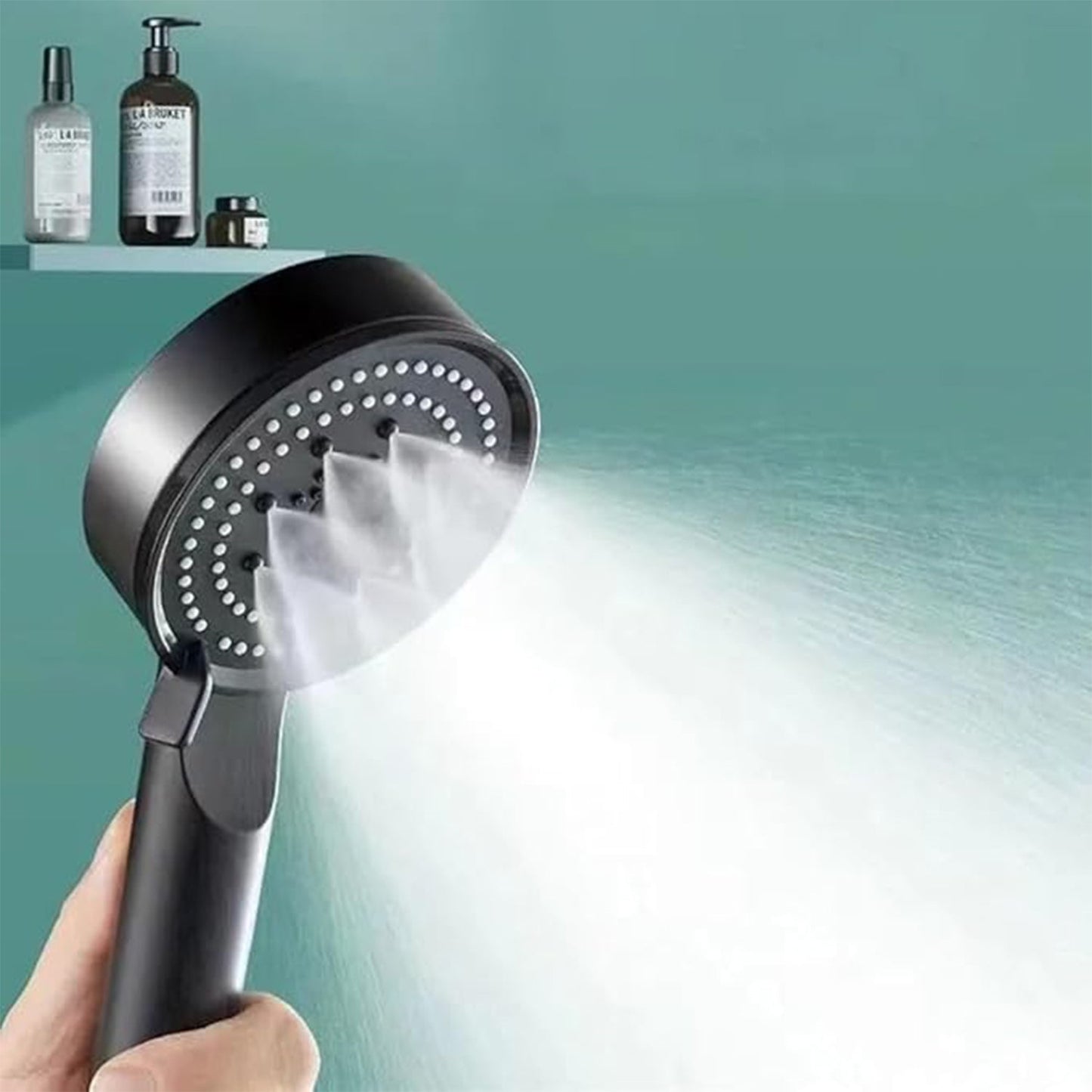 high pressure handheld shower head, handheld shower head with hose, water saving shower head, anti clog shower head, high pressure shower head for bathroom India, detachable handheld shower head, multifunctional handheld shower