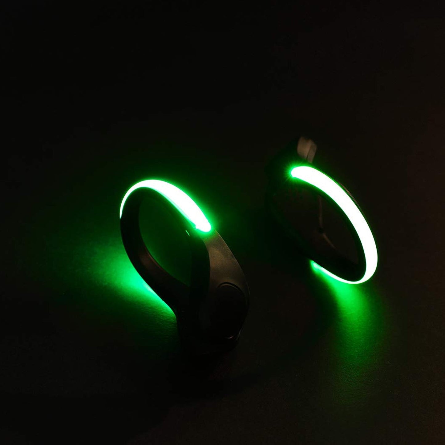 LED shoe clip lights India, rechargeable shoe lights for night running, waterproof LED lights for footwear, glow in the dark shoe clips, safety lights for shoes night walking