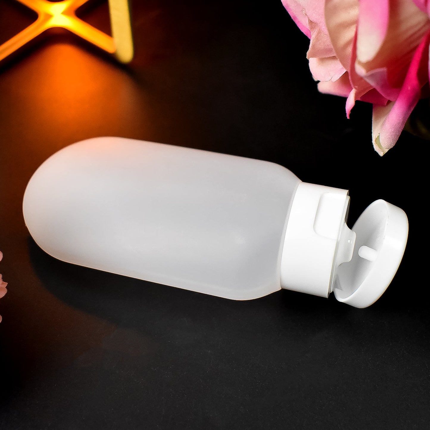 TSA-approved travel-size container for toiletries, leak-proof 60ml shampoo bottle for air travel, compact lotion and shampoo bottle for purse or carry-on, best small bottle for shampoo and conditioner on trips,