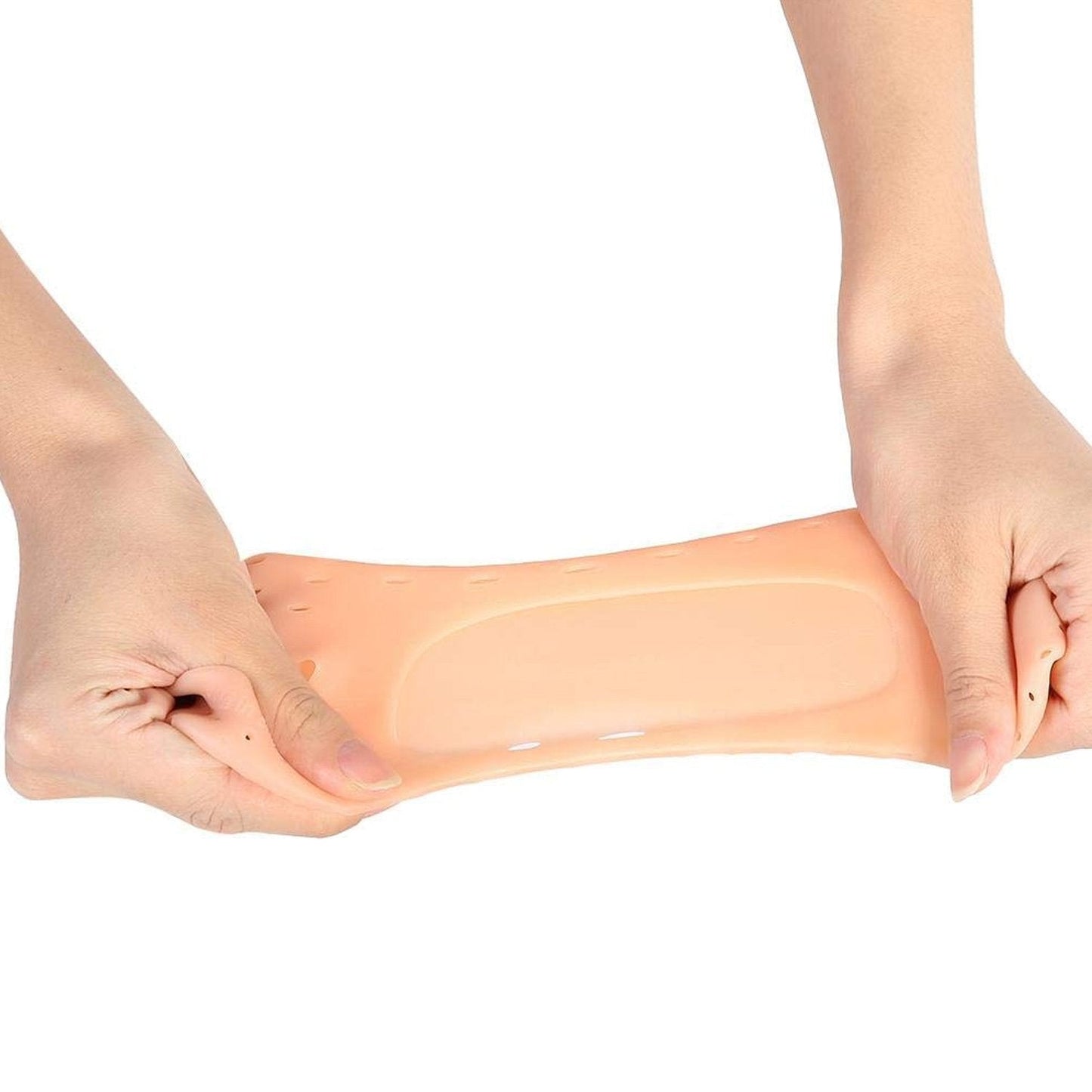 Cracked heel gel socks for moisturizing and protection. silicone heel socks, anti crack socks, heel pain relief socks, moisturizing gel heel socks, foot care socks, reusable heel protector, cracked heel socks, breathable foot sleeves