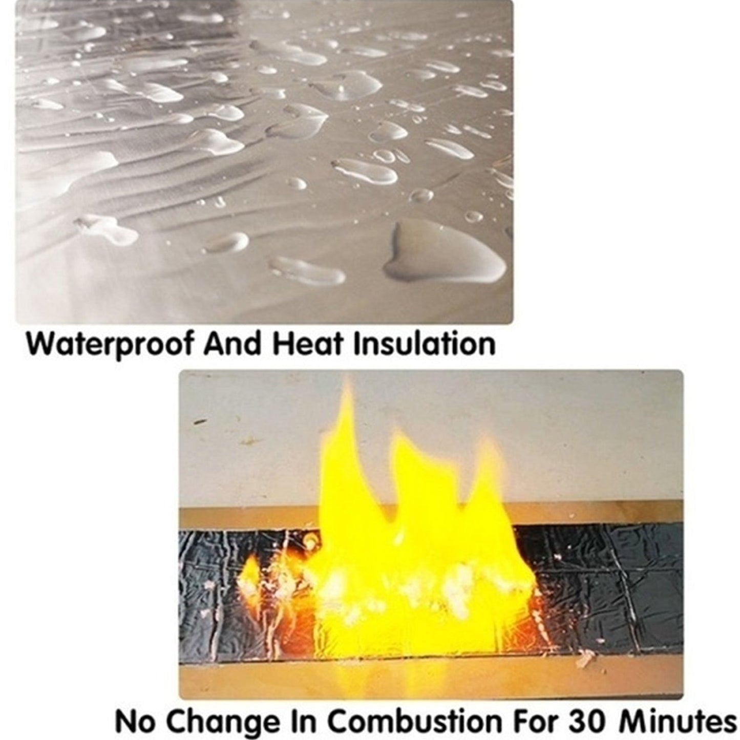 Reflective duct tape for high-temperature environments. aluminium foil tape, butyl duct tape, waterproof sealing tape, high temperature tape, heat reflective tape, roof repair tape, UV resistant adhesive tape, insulation tape