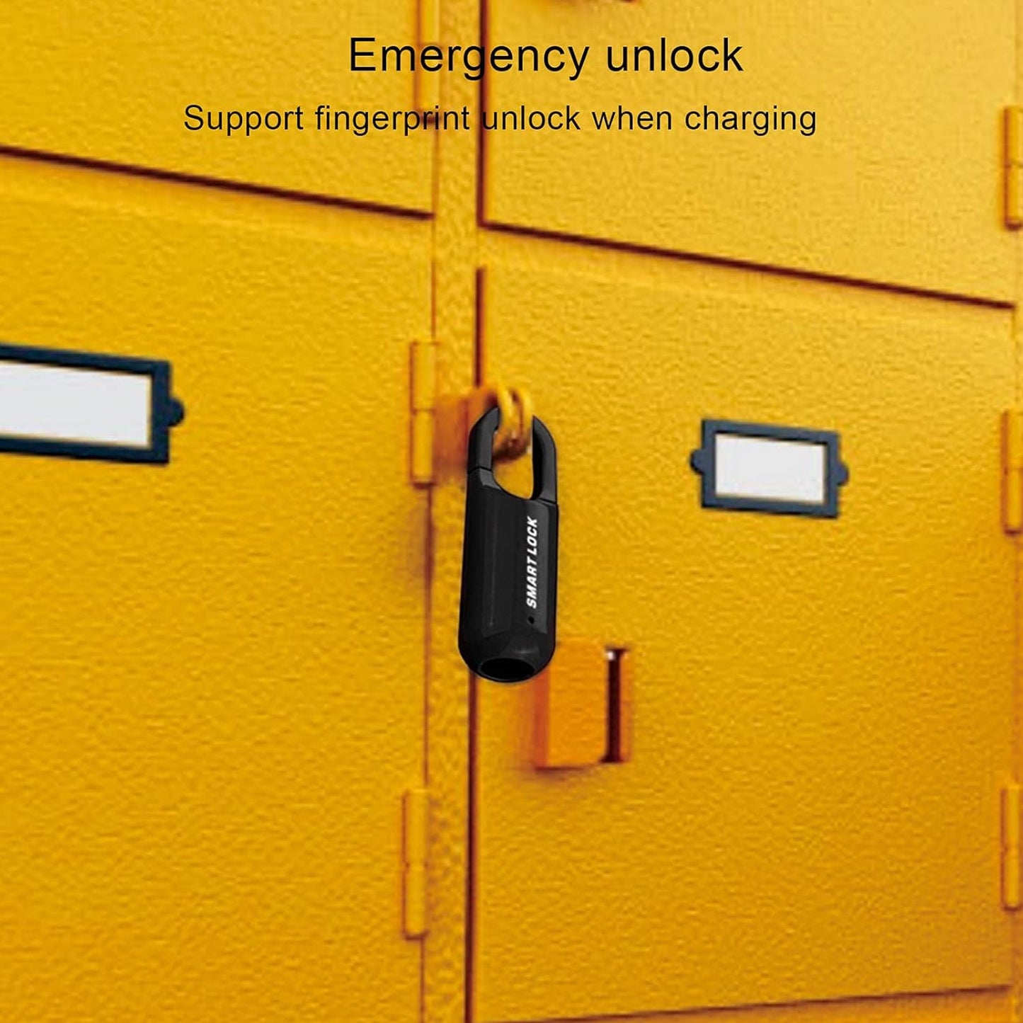 anti-theft fingerprint locker lock, smart keyless fingerprint padlock, high-tech biometric security lock, portable fingerprint padlock for travel, fingerprint padlock with quick unlock feature, fingerprint sensor lock for home and office