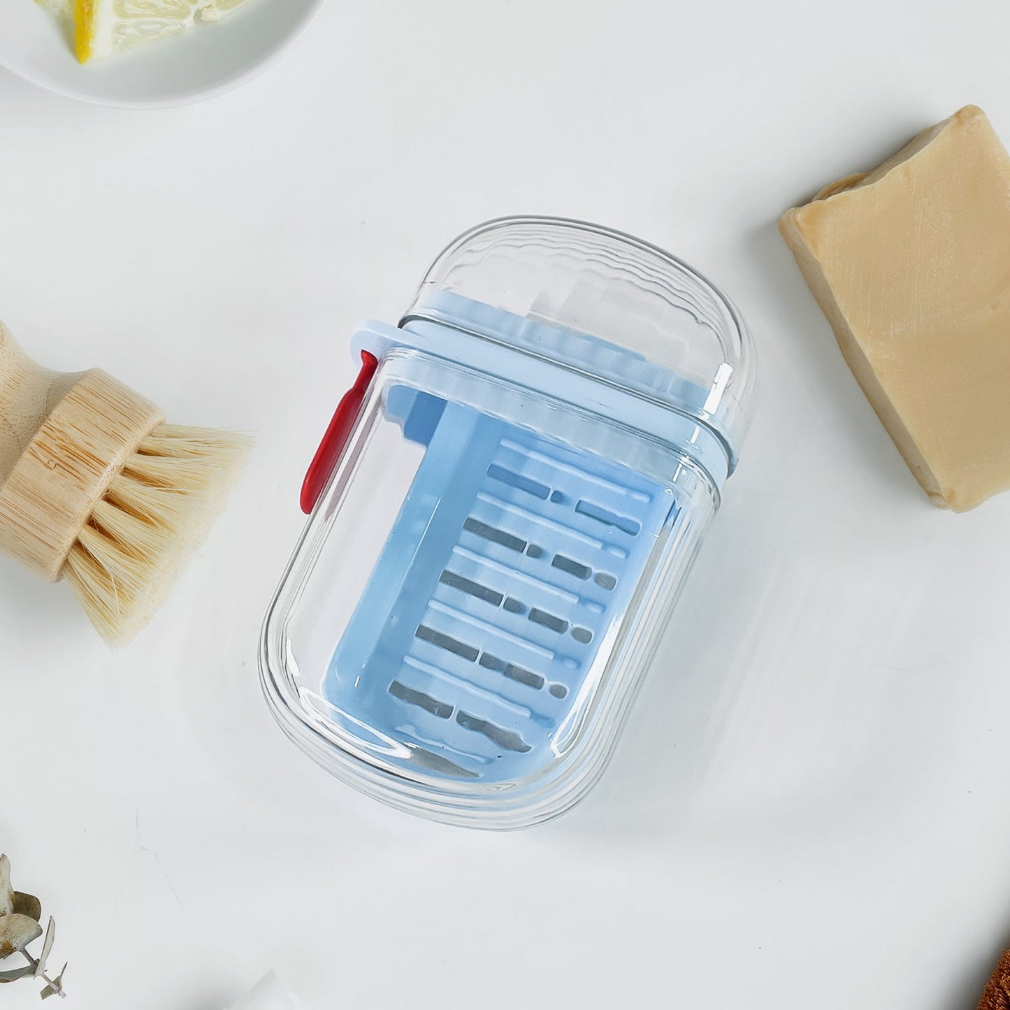 compact and lightweight soap box for bathroom storage, 2 piece soap case set for hygiene on the go, durable plastic soap holder for gym and vacations, unbreakable soap case for kids and adults, airtight soap box for mess-free packing, reusable soap container for camping and trekking, Apex brand travel soap box for safe and clean use
