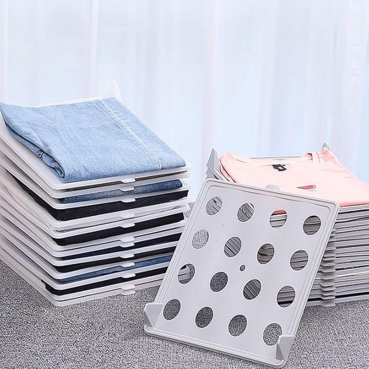 folding board, laundry folding board, clothes folding board, shirt folding board, t shirt folding board, wardrobe organizer board, folding clothes tray, reusable folding board