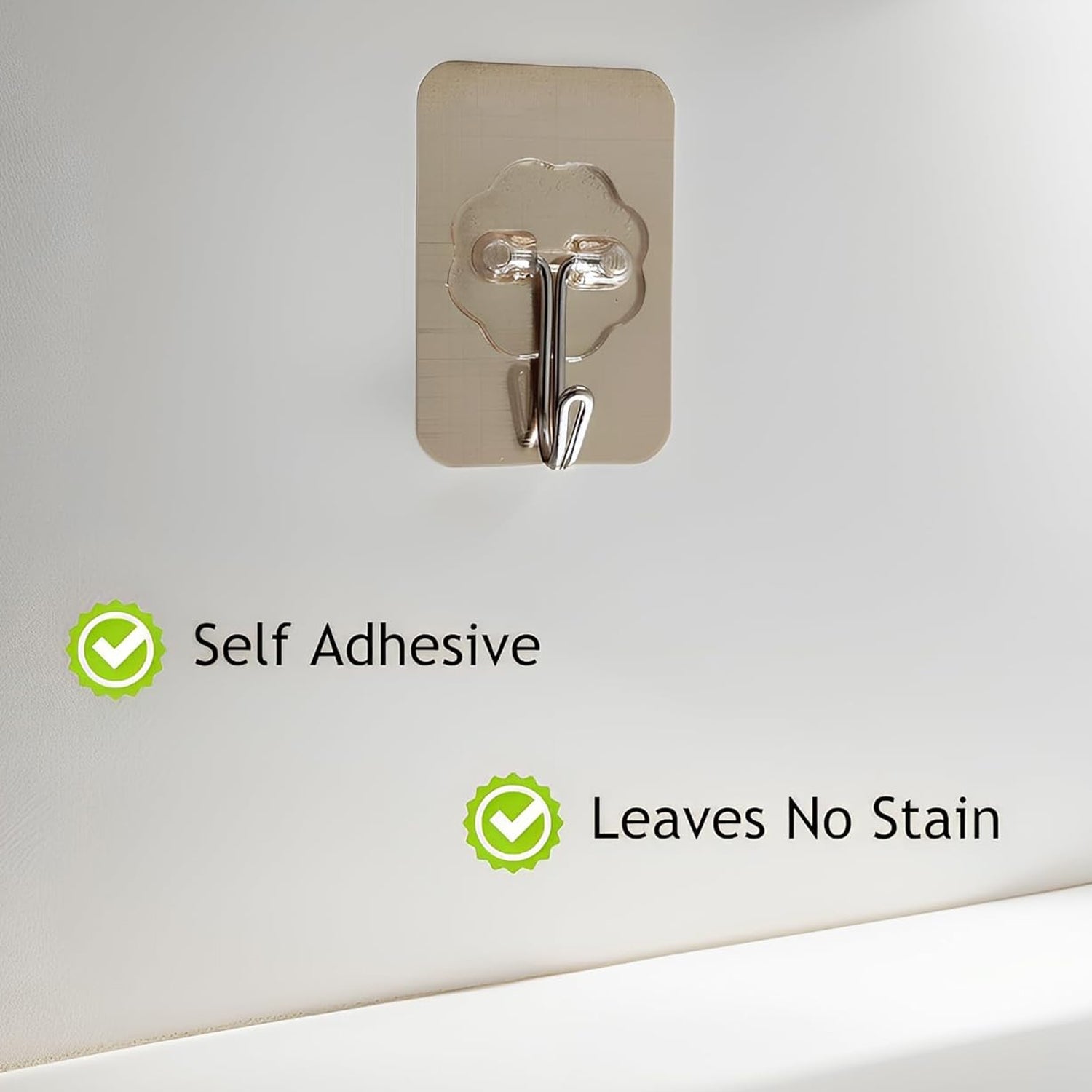 adhesive wall hooks, waterproof wall hooks, oil proof wall hooks, plastic hooks for wall, strong adhesive hooks, self adhesive hooks for bathroom, wall hanging hooks India, wall hooks for kitchen use, reusable wall hooks, plastic adhesive hooks India