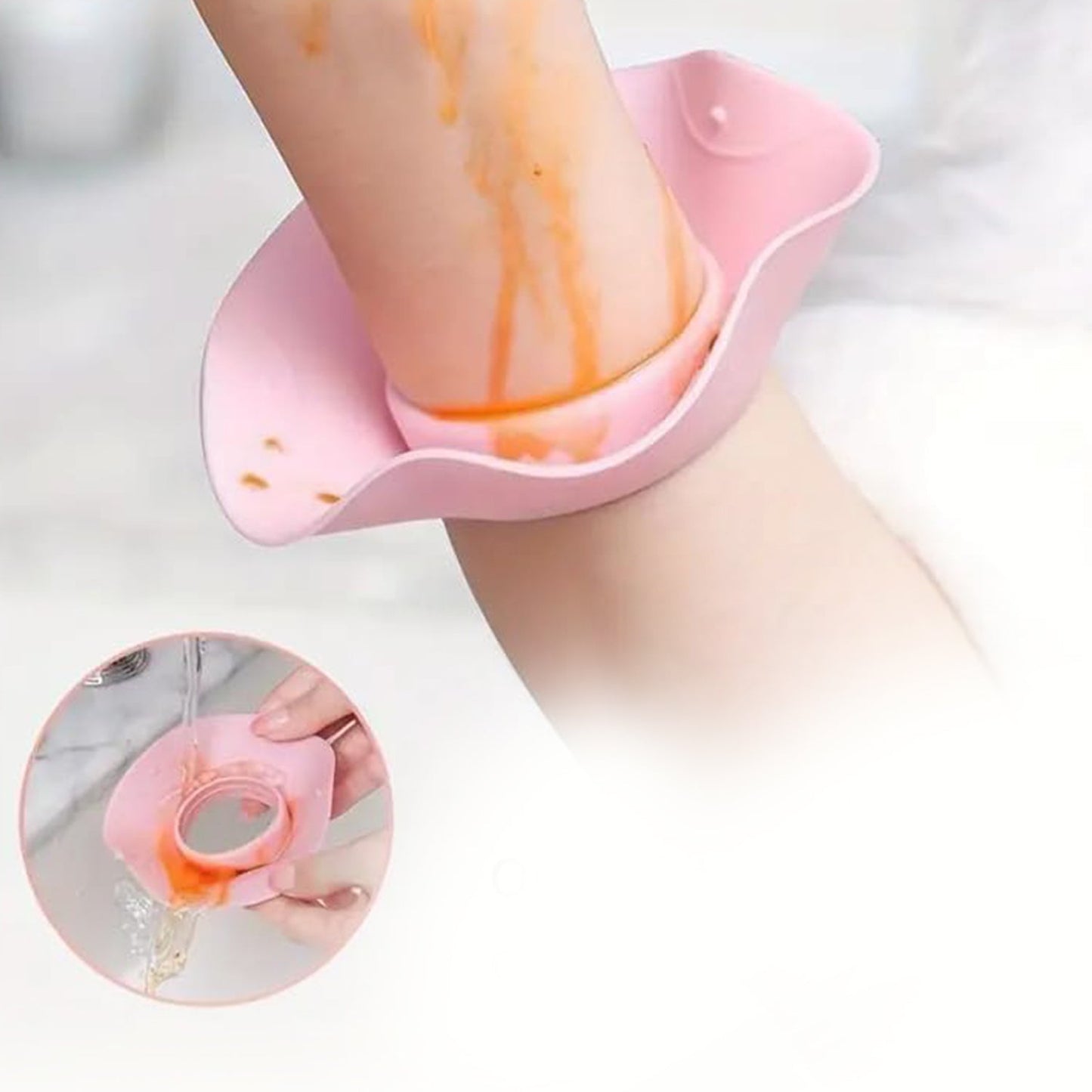 face cleaning accessories India, no-drip wristbands, skincare wristbands India, silicone beauty bands, waterproof makeup removal bands,