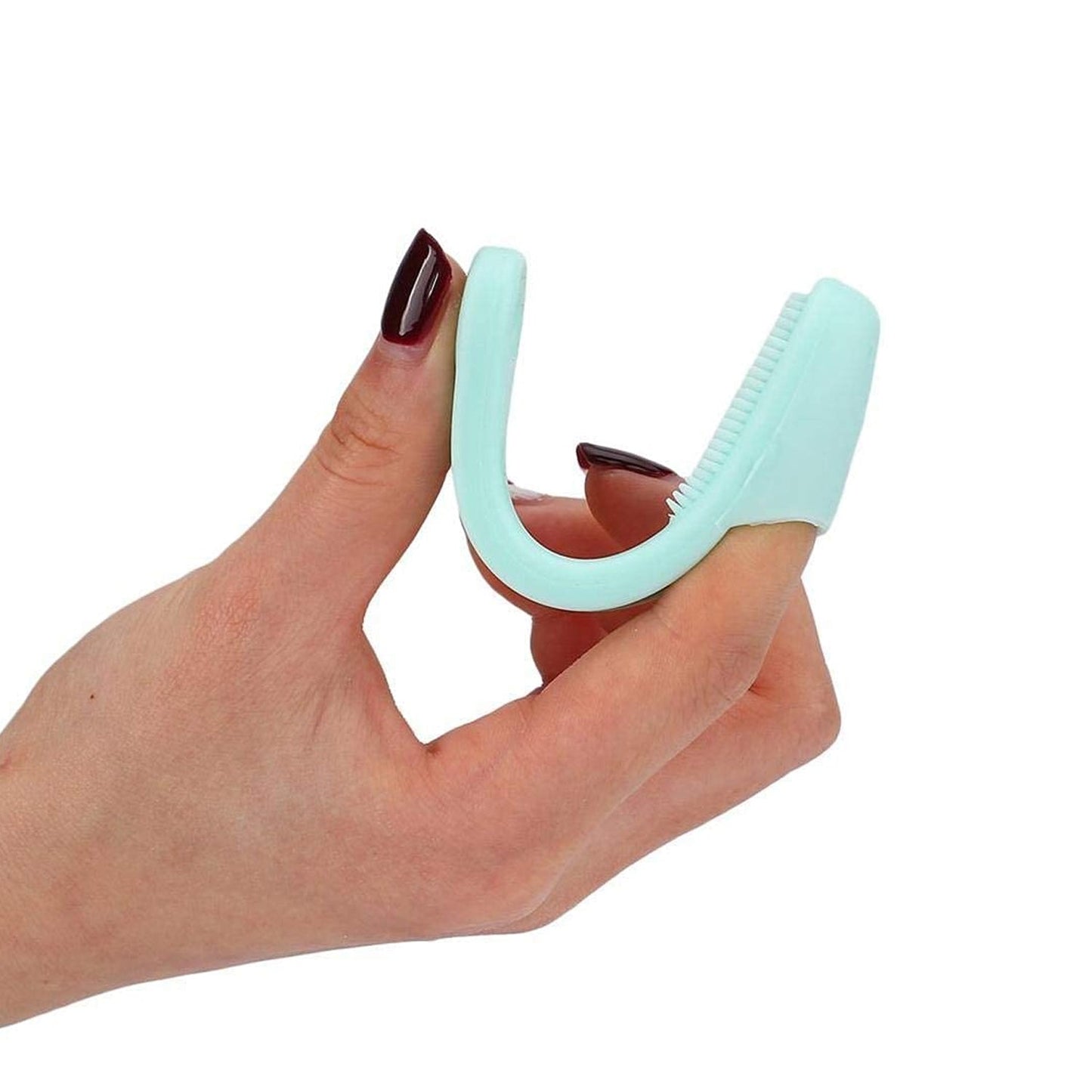 hygienic silicone face scrub tool, travel facial brush silicone, dual purpose makeup and facial scrub brush