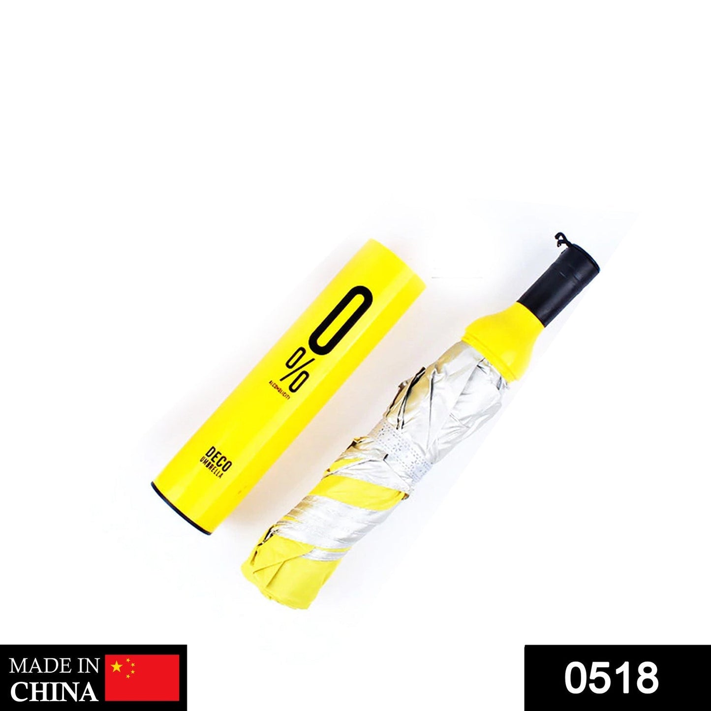 travel umbrella in wine bottle case, stylish bottle umbrella for rain, quirky gift umbrella for women, foldable umbrella in bottle design