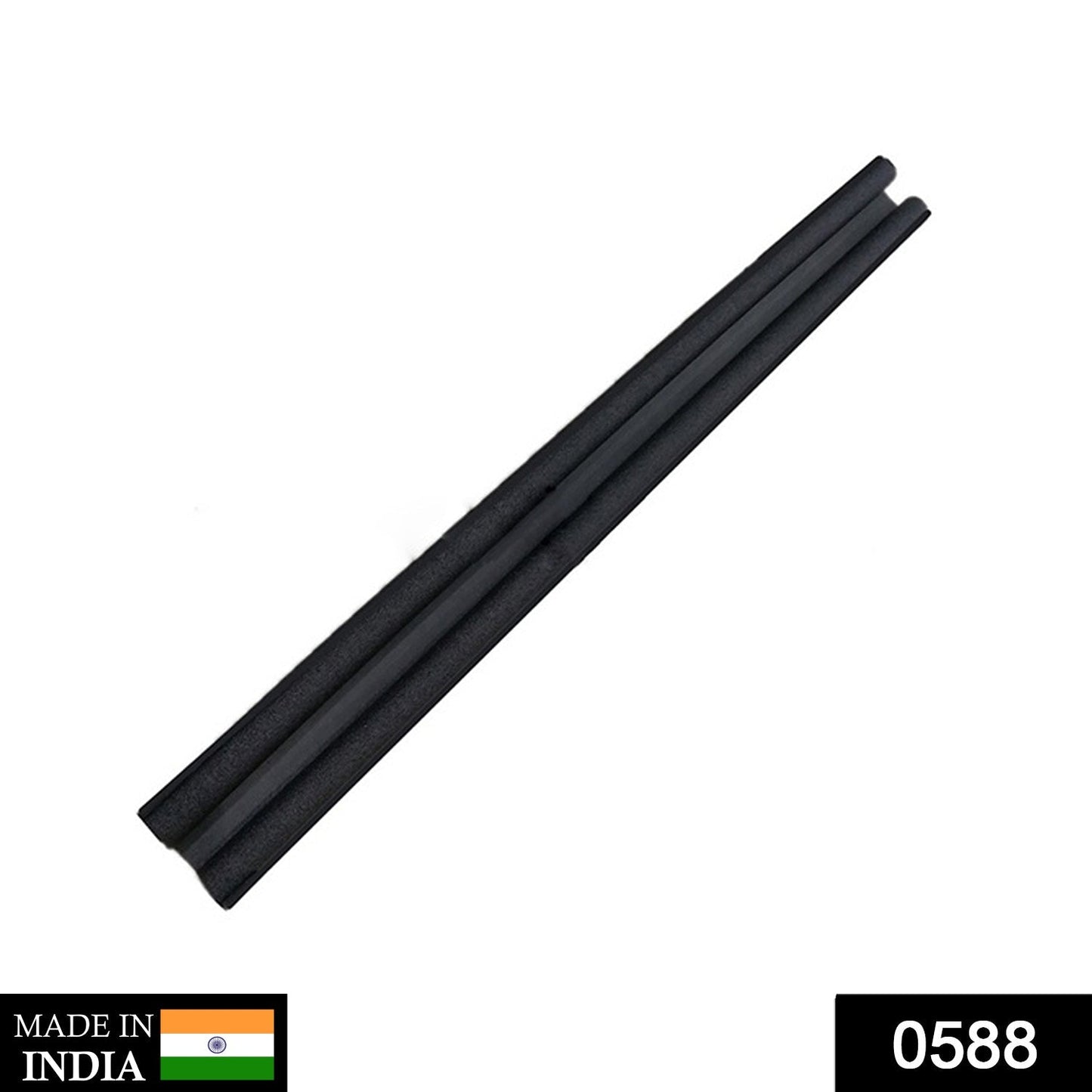 Door seal draft guard, twin design to block drafts. door draft stopper, twin draught guard, under door seal, door noise blocker, door dust stopper, fabric door seal, window draft stopper, energy saving door guard, door seal guard 98cm