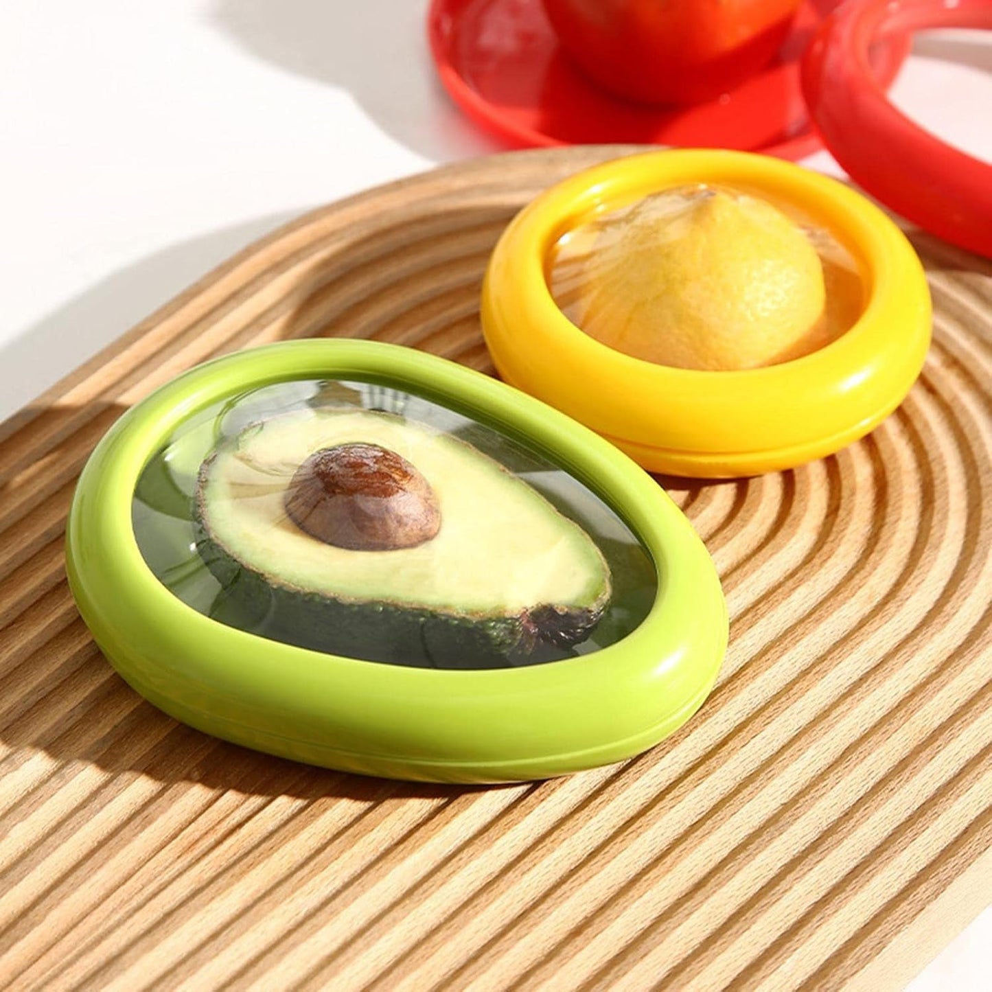 veggie storage box, vegetable fridge keeper, oval produce saver container, premium fruit saver box, food safe storage box,