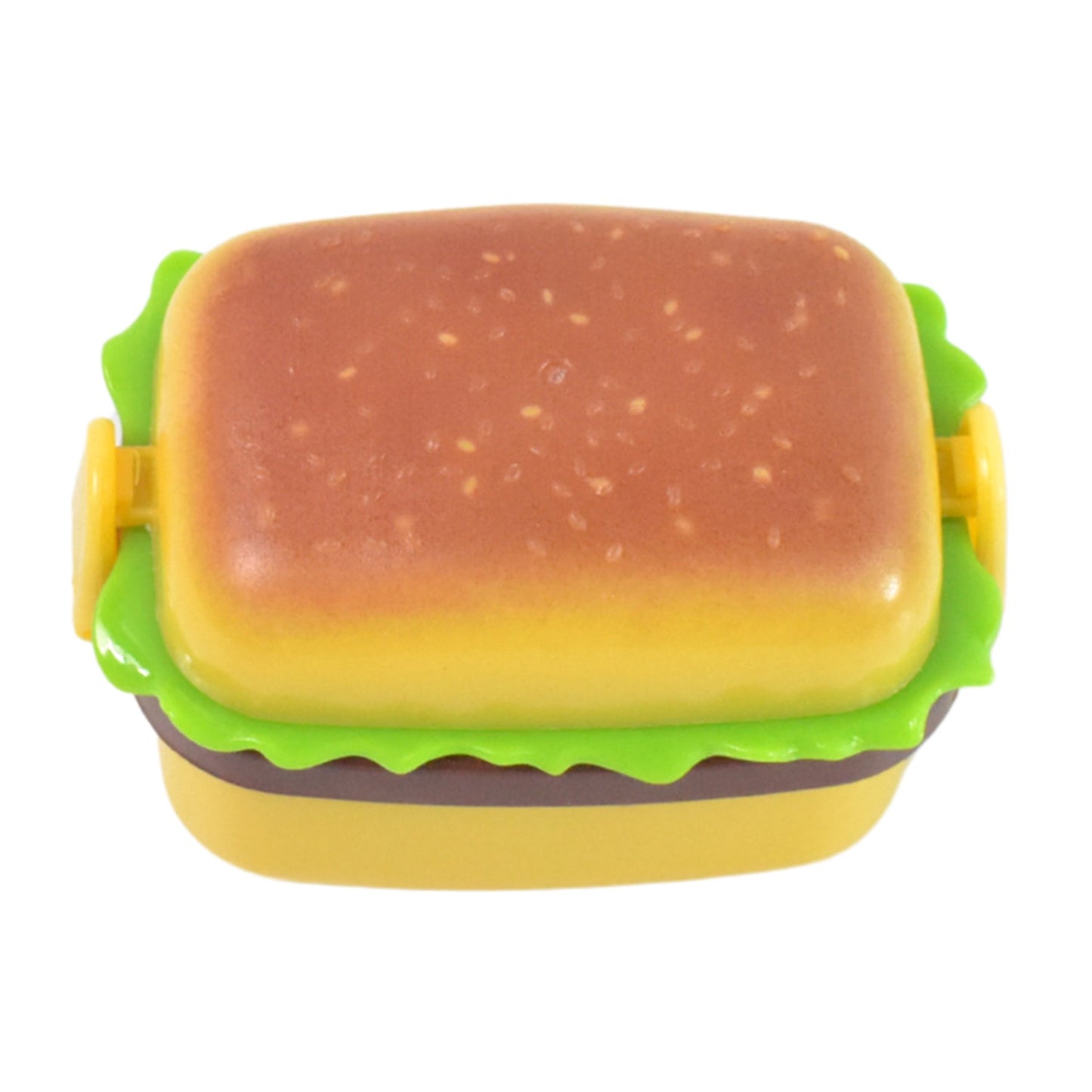 creative burger design sharpener for boys and girls, compact and handy sharpener with eraser for kids, plastic burger pencil sharpener set for return gifts, best cartoon pencil sharpener for kids in India, fun and safe sharpener for school use, attractive sharpener and eraser combo for children