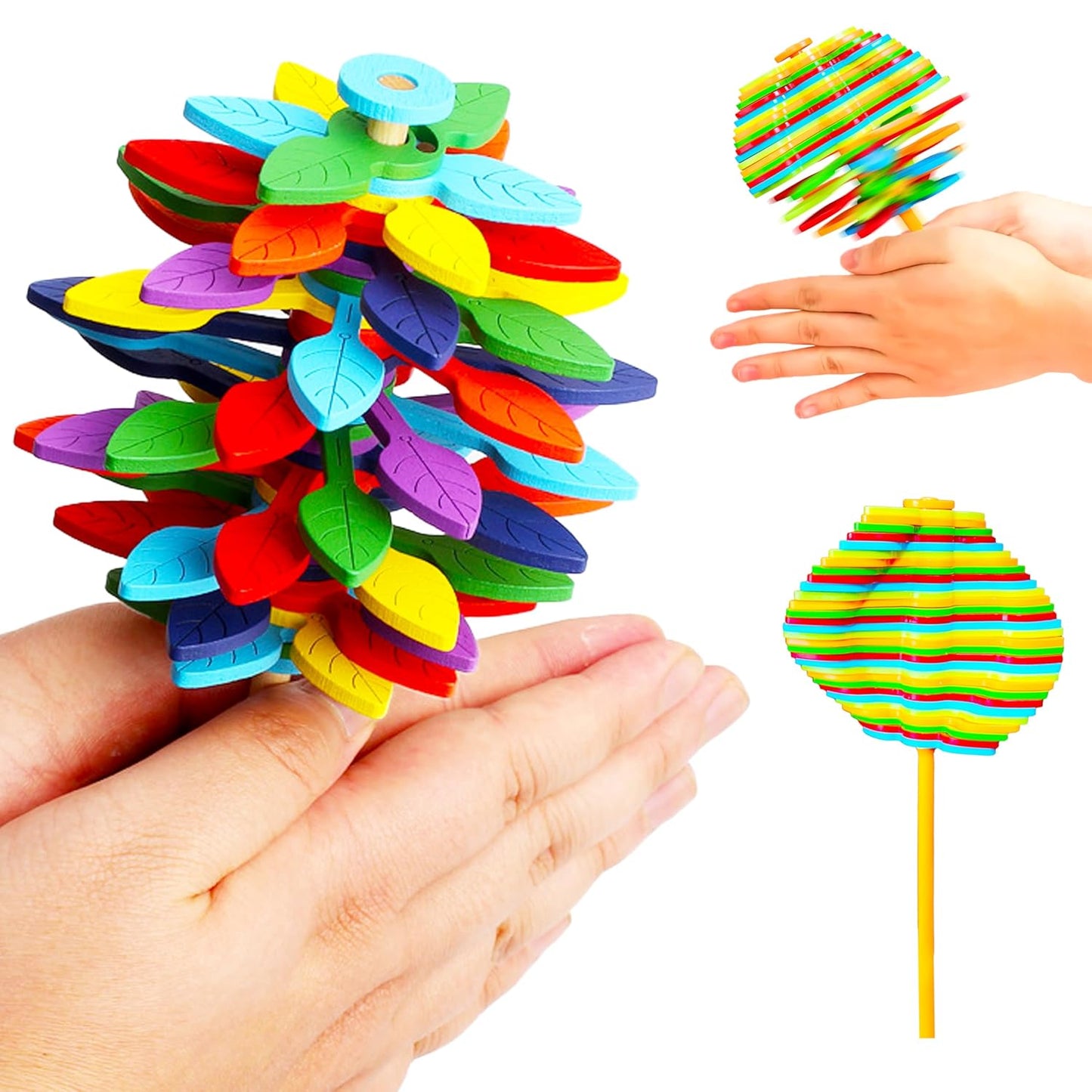 best spin flower candy fidget spinner toy for kids and adults in India, colorful flower spinner toy for sensory stimulation and focus, rotating fidget toy with candy design for relaxation, interactive fidget spinner toy for children with ADHD,