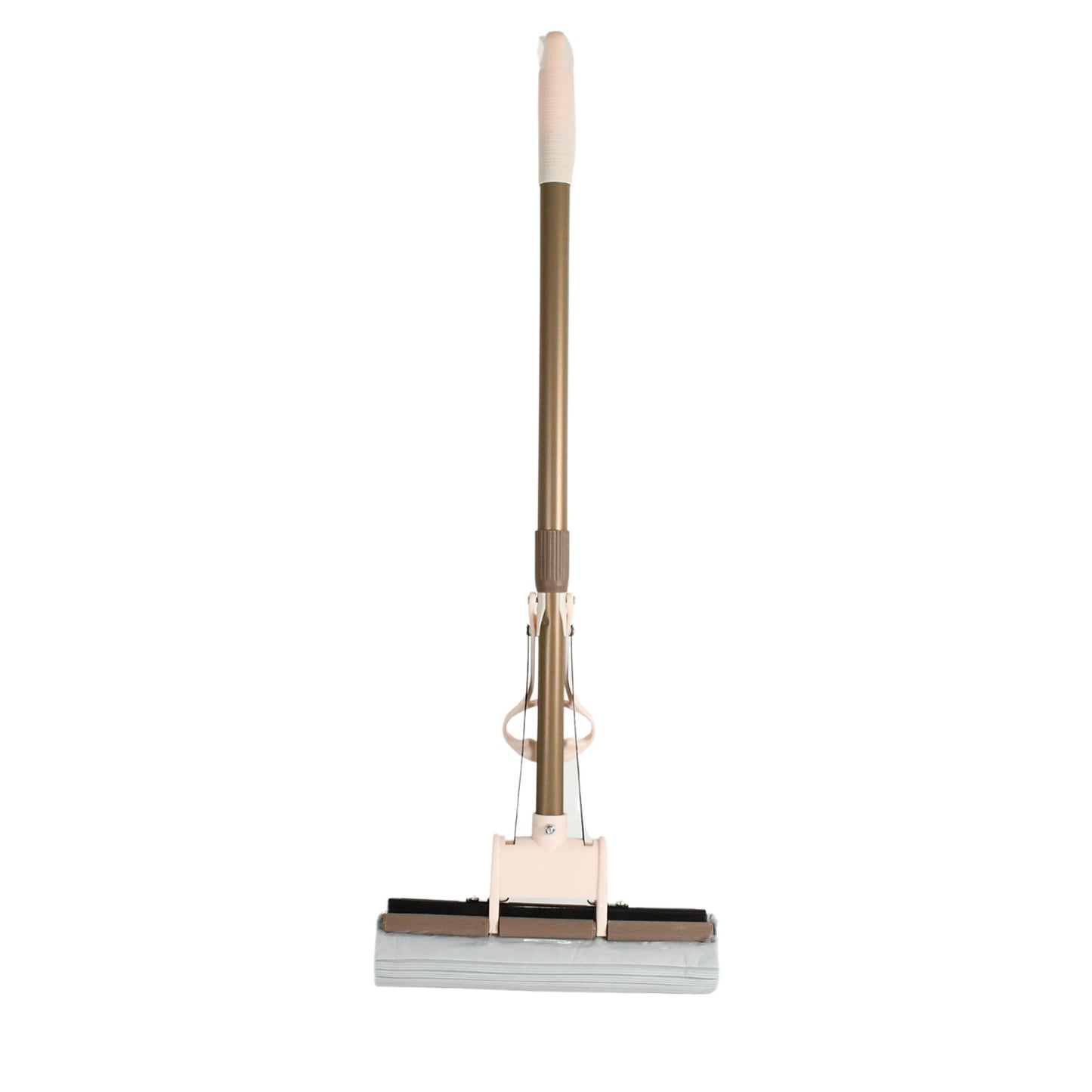 Sponge Mop Super Absorbent Sponge-Head Self-Cleaning Miracle Mop – Flat Floor Mop With Adjustable Angle And Durable Stainless Steel Handle