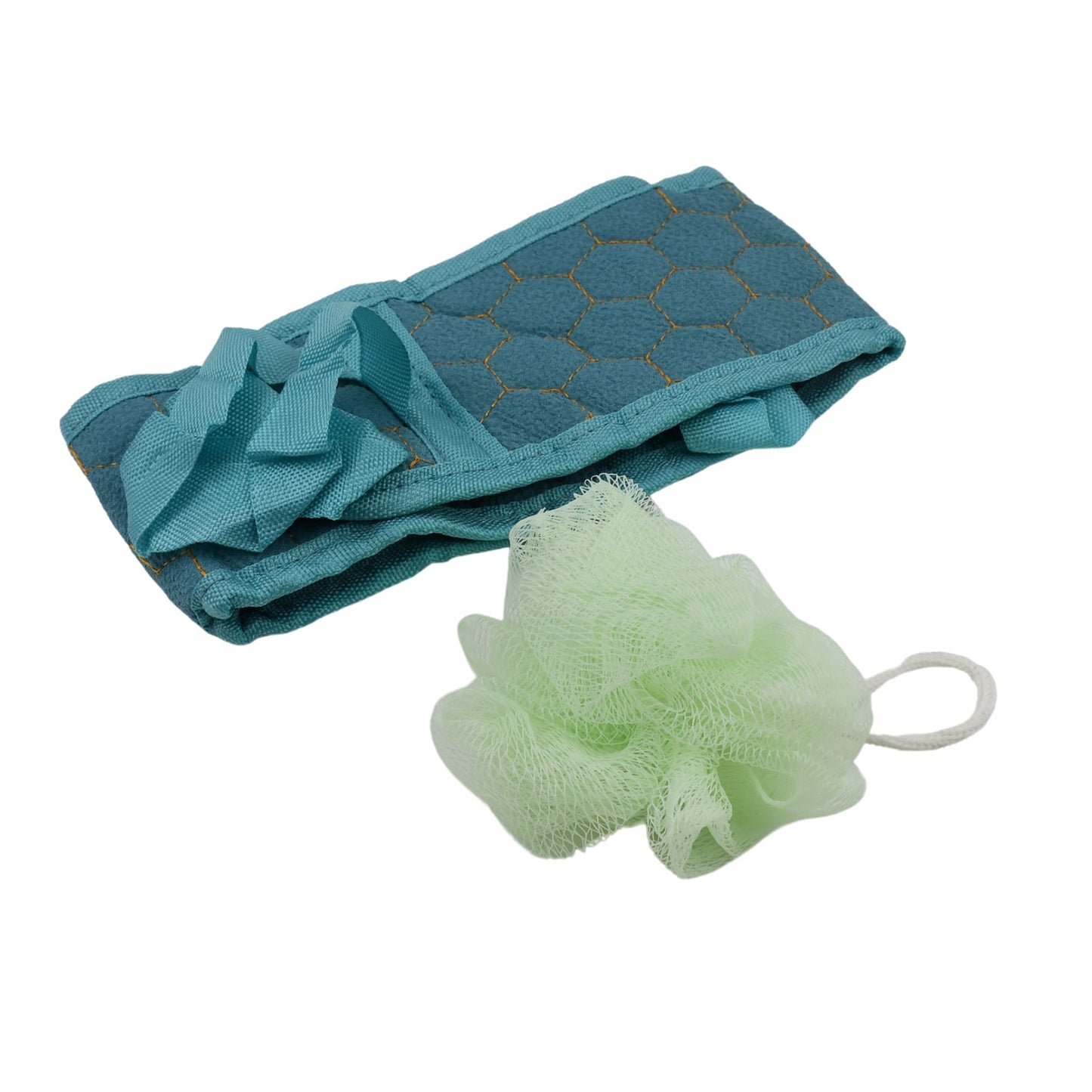 bath loofah and brush set for spa-like feel, bath sponge set for gentle exfoliation, shower brush for body care in Indian climate, bath accessories for men and women online, body scrubber set for deep exfoliation and cleansing