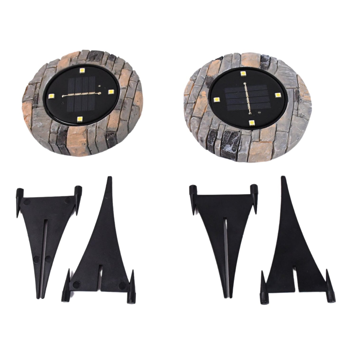 solar lights for home decoration, automatic on off solar lights, pathway lights solar powered India, energy efficient LED solar disk lamps,