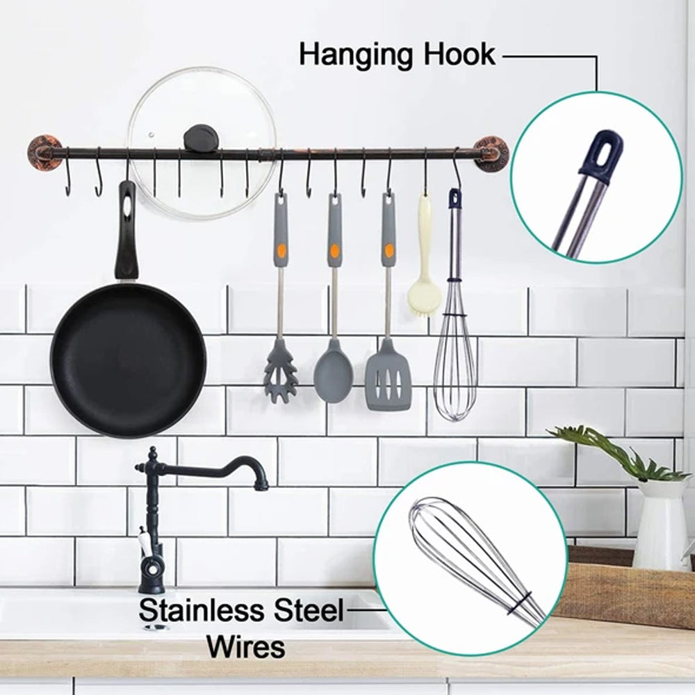multipurpose hand whisk for efficient mixing. stainless steel whisk, hand whisk for kitchen, balloon wire whisk, egg beater, kitchen whisk tool, mixing whisk silver, coffee beater, stainless steel kitchen tool, baking whisk, milk frother whisk