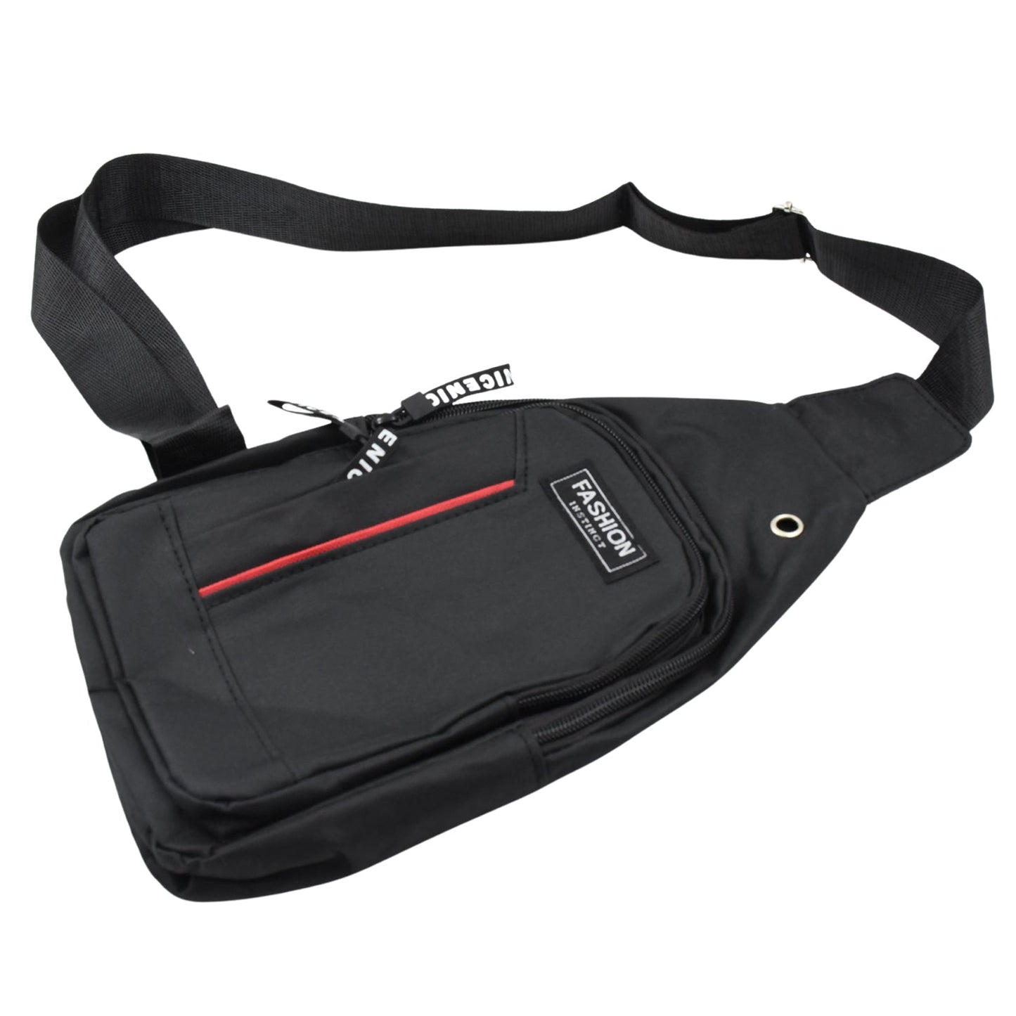 anti-theft crossbody bag for men and women India, waterproof fanny pack for travel and daily use, crossbody waist bag with secure zip pockets, shoulder sling bag with anti-theft design, waterproof crossbody pouch for commuters and students,