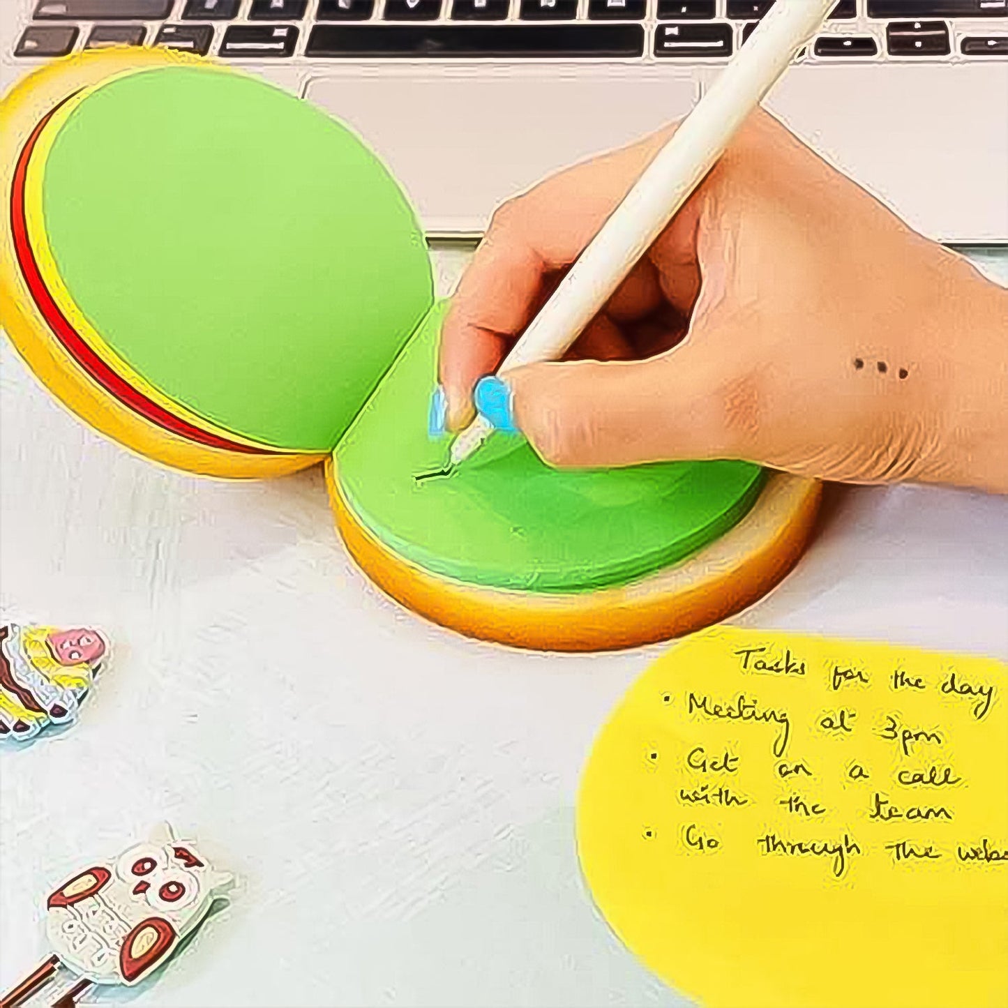 burger memo pad, novelty sticky notes India,