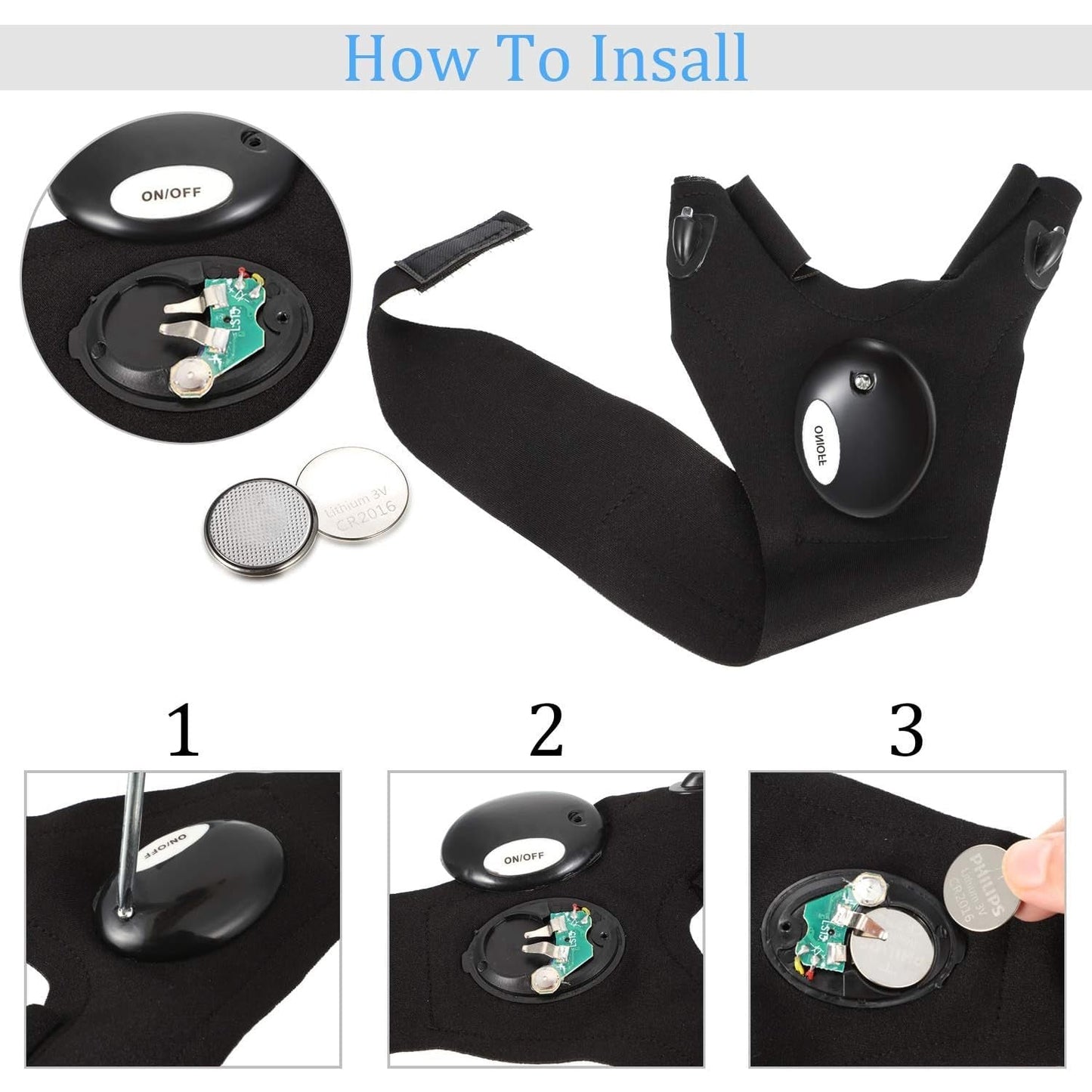 finger flashlight gloves for night use, wearable torch gloves for electricians and hobbyists, USB rechargeable LED light gloves for outdoor work, smart gloves with built-in flashlight for men, LED gloves for night jogging and trekking, all-purpose LED flashlight gloves for hands-free tasks