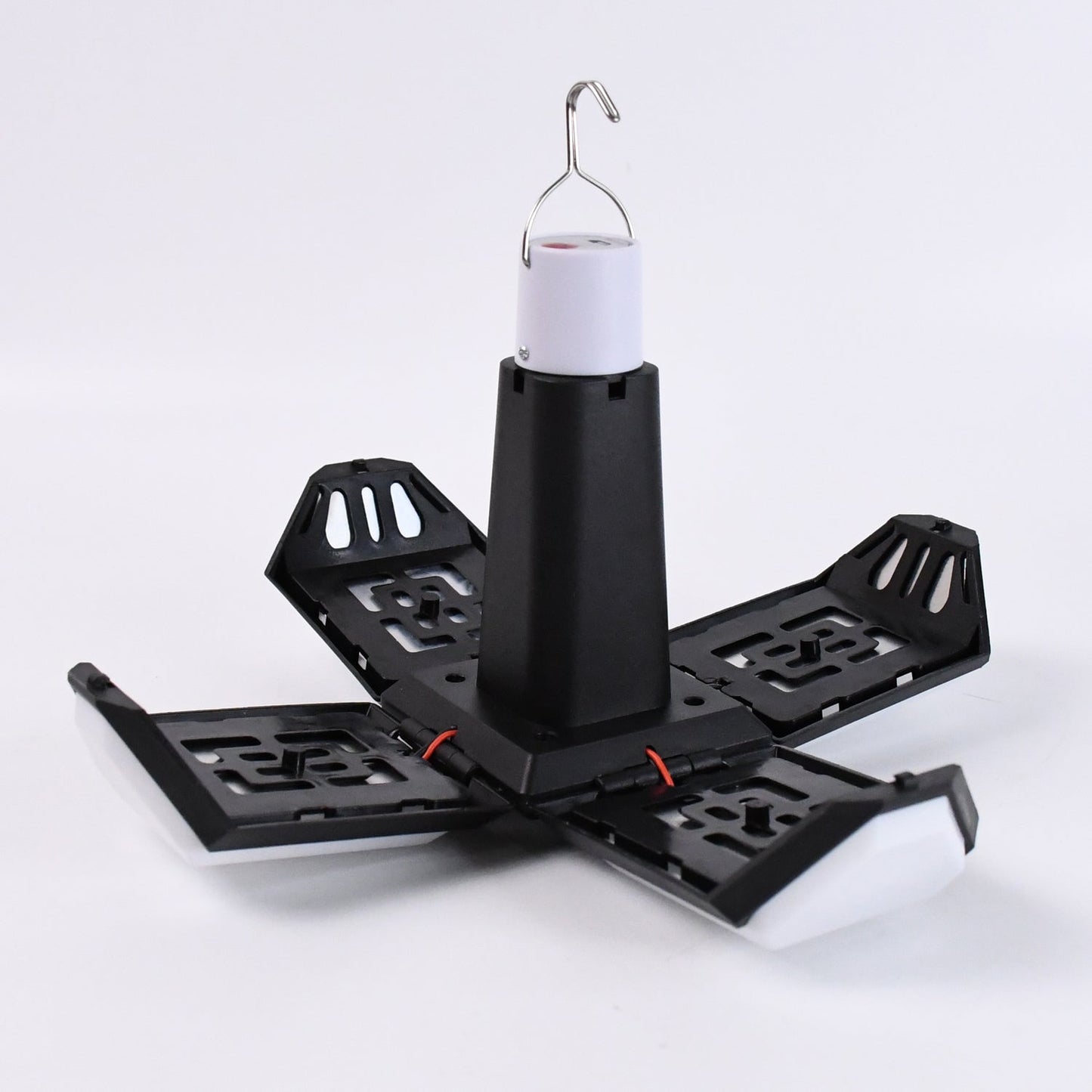 LED camping light India, USB rechargeable camping lamp, foldable LED tent light, hanging hook lamp for outdoor use, camping LED light for emergency,
