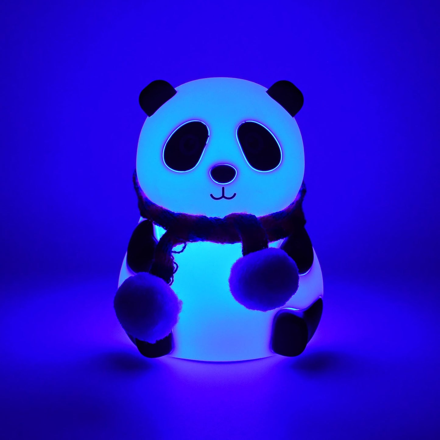 kawaii panda night lamp online, panda mood light for relaxation, silicone night lamp with touch control,