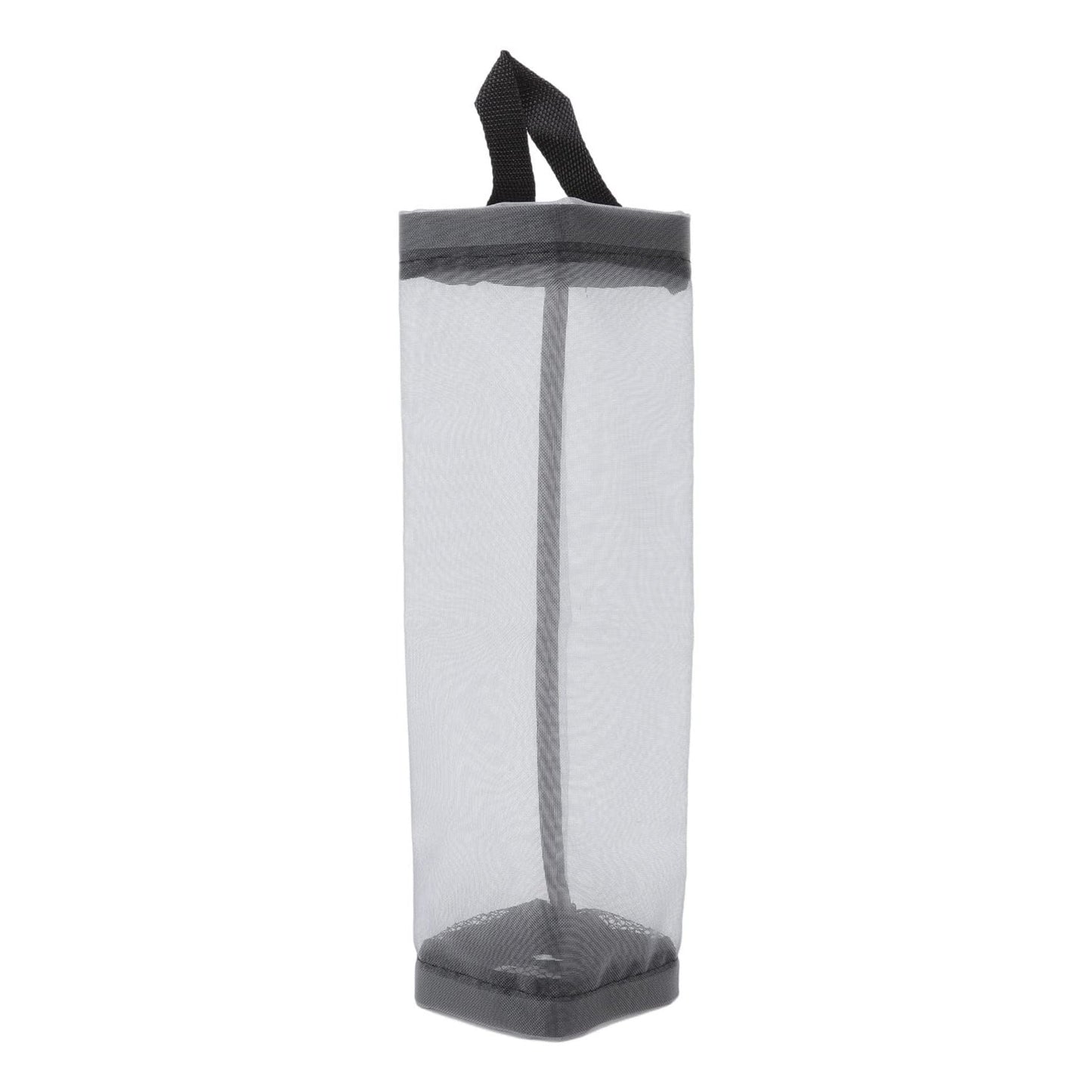 large capacity hanging waste bag holder, garbage storage bag holder with handle, over the door trash bag holder, kitchen hanging garbage bag frame,