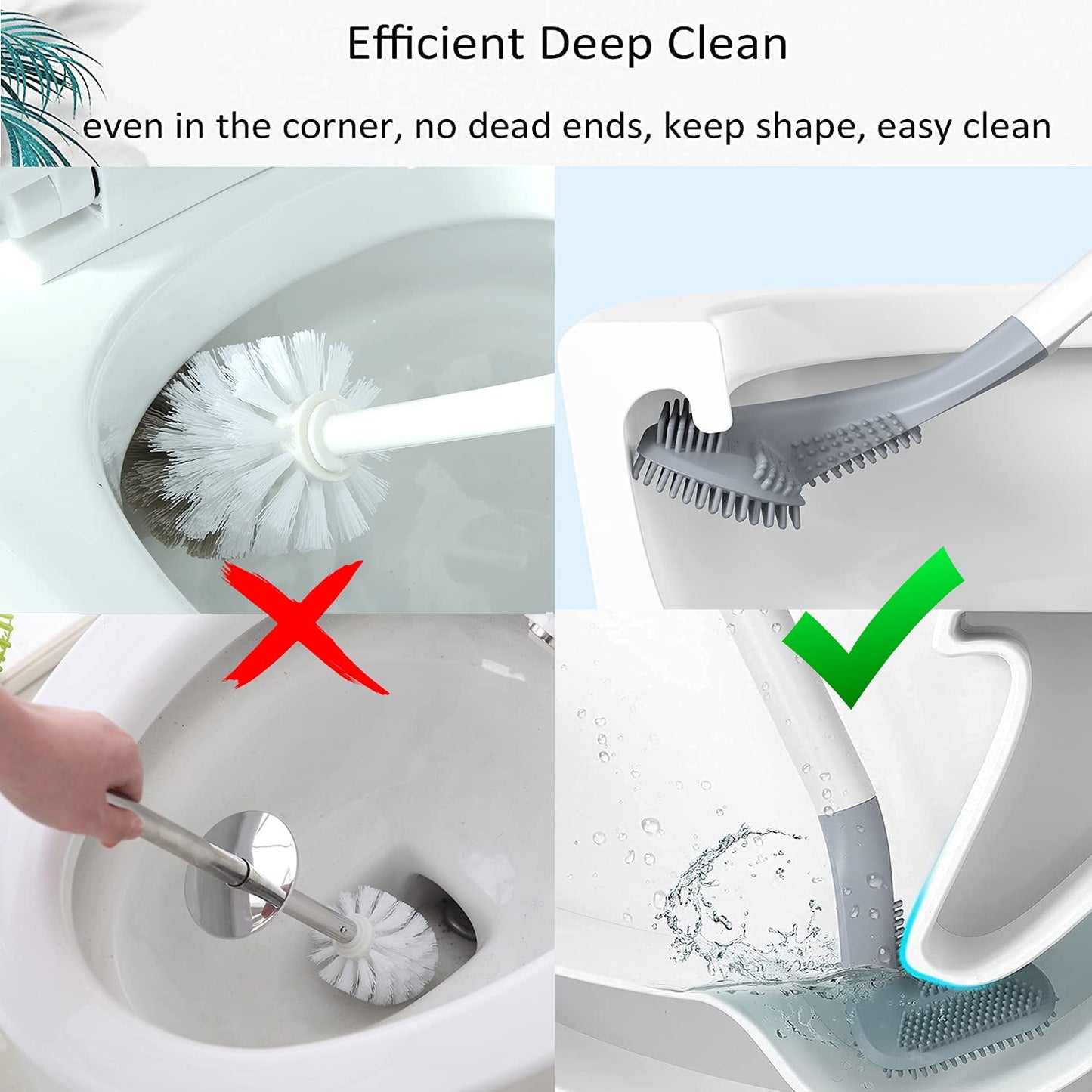 Golf-themed toilet brush with holder. golf toilet brush, silicone toilet brush, wall-mounted toilet cleaner, 360 degree toilet brush, TPR toilet brush, magic hook toilet brush, toilet cleaning brush India