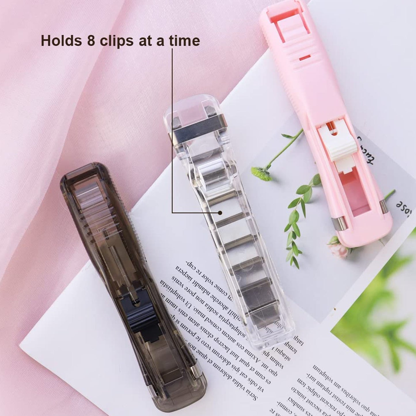 compact document binder clip tool