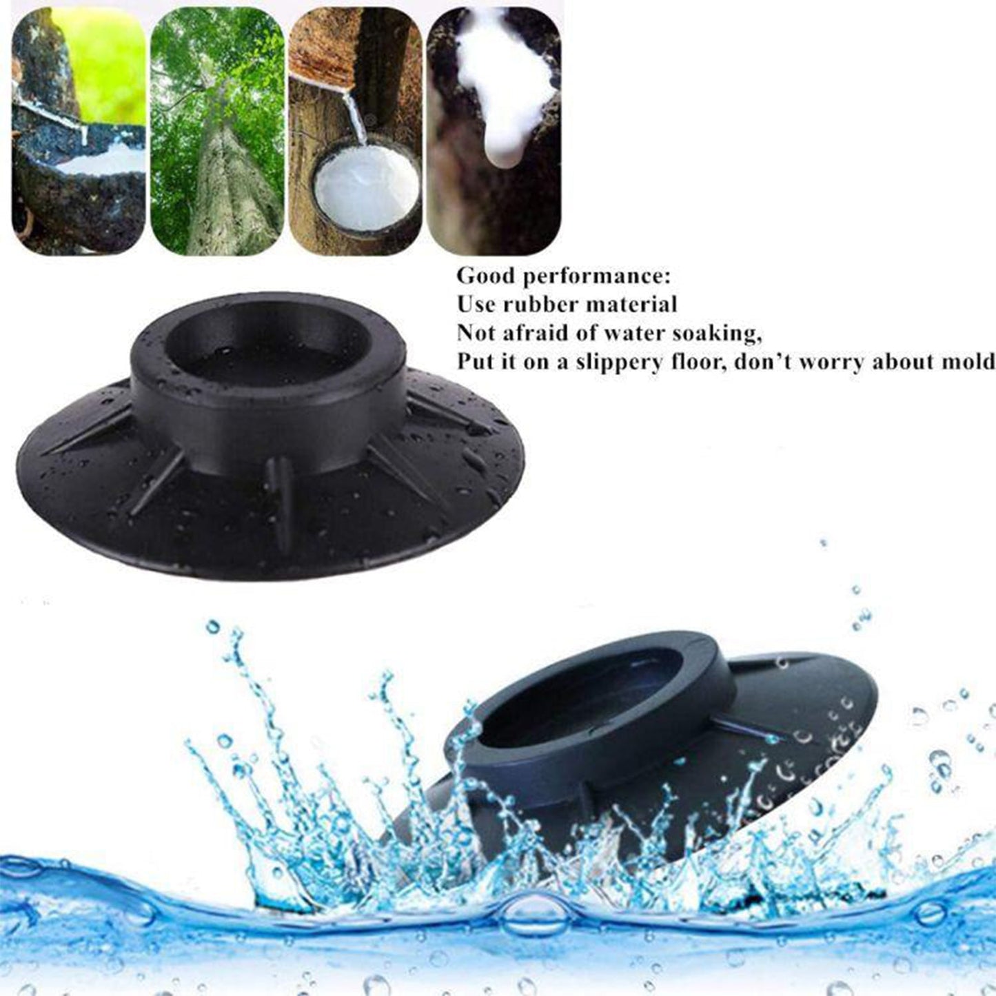 4 Pc Furniture Vibration Pad in use, preventing furniture movement and reducing noise, anti-vibration furniture pads, table stabilizer pad, chair base protector, plastic furniture pad, furniture support pad, non-slip furniture feet, vibration damper pad